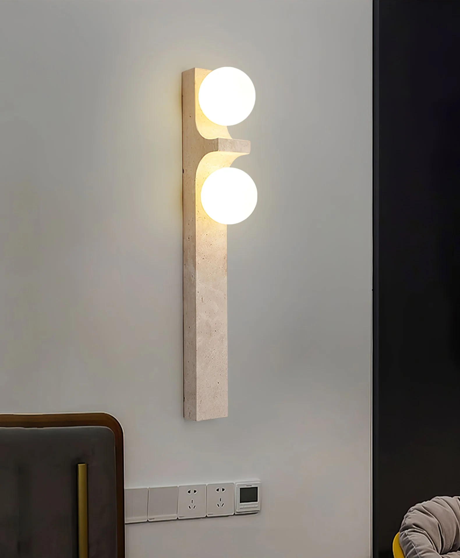 Cirra Travertine Wall Light - Image 8