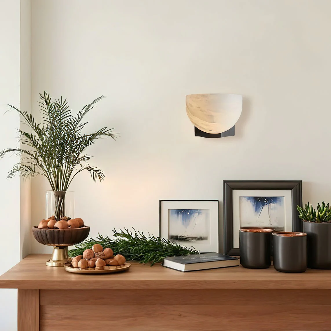 Clara Alabaster Sconce - Image 8