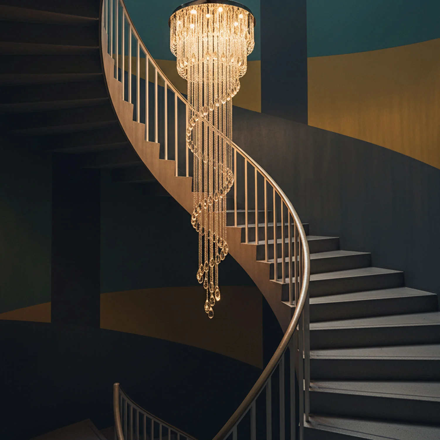 Classic Symphony Spiral Chandelier - Image 10
