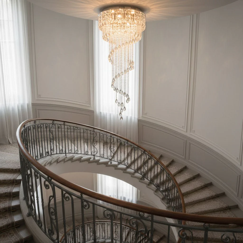 Classic Symphony Spiral Chandelier - Image 5