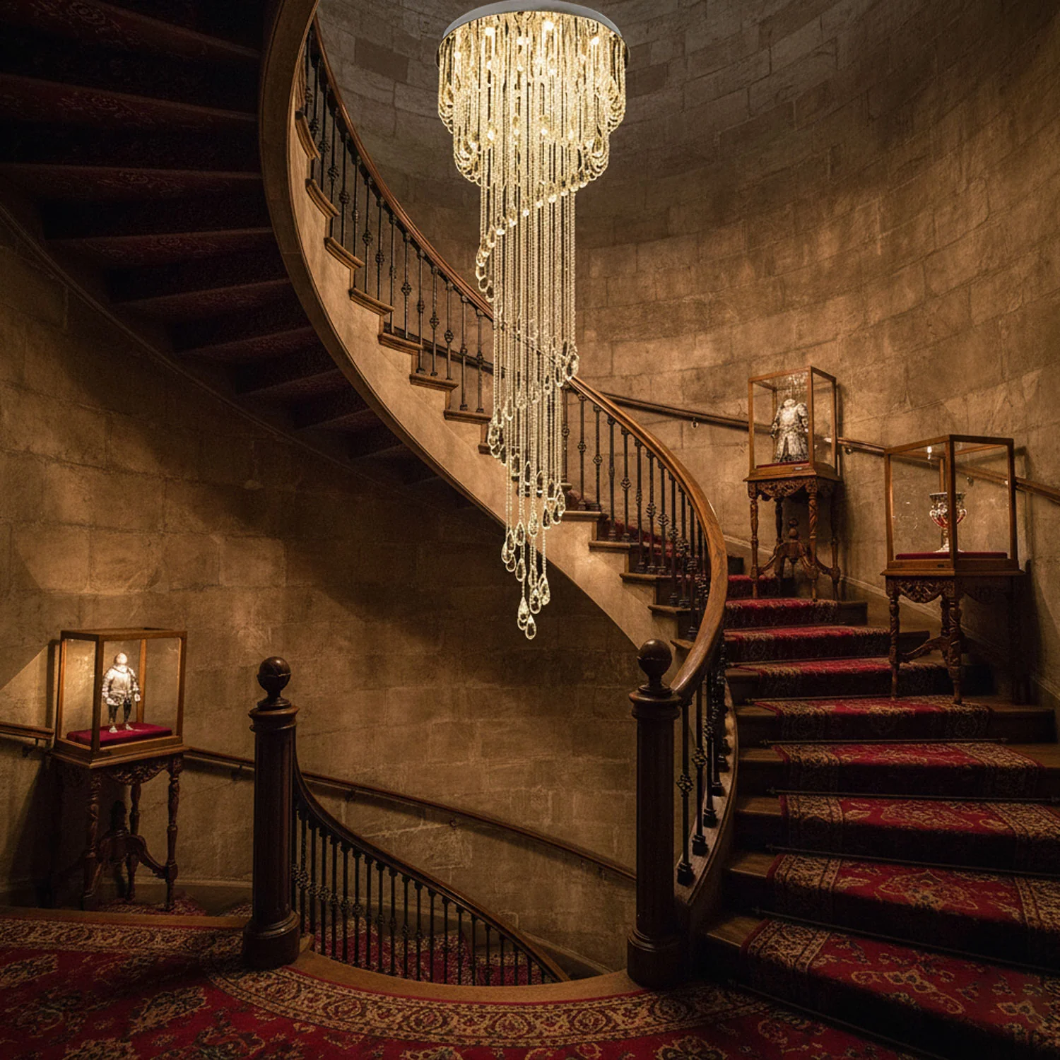 Classic Symphony Spiral Chandelier - Image 7