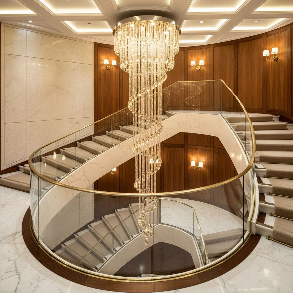 Classic Symphony Spiral Chandelier - Image 8
