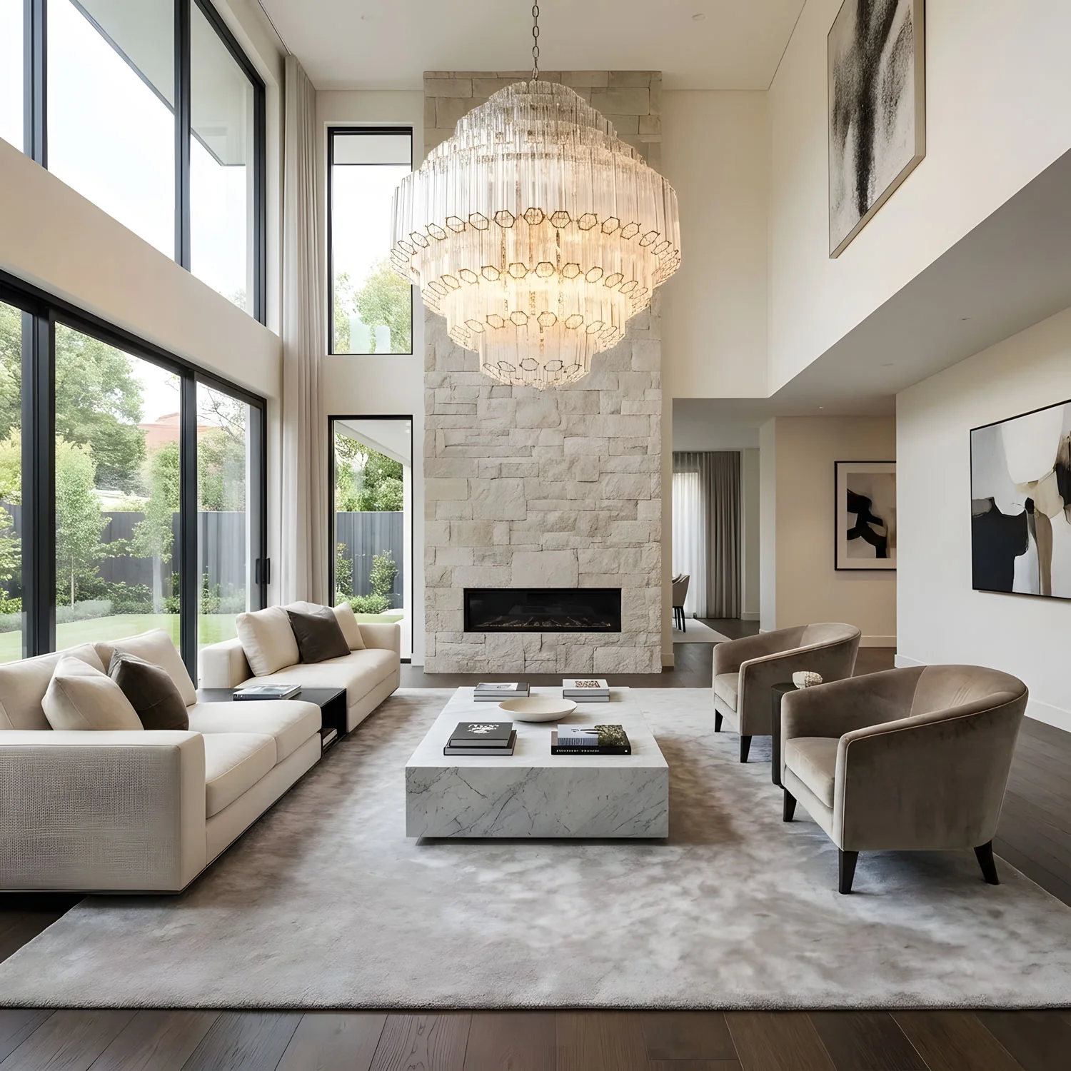 Clear Grande Palermo Chandelier - Image 2