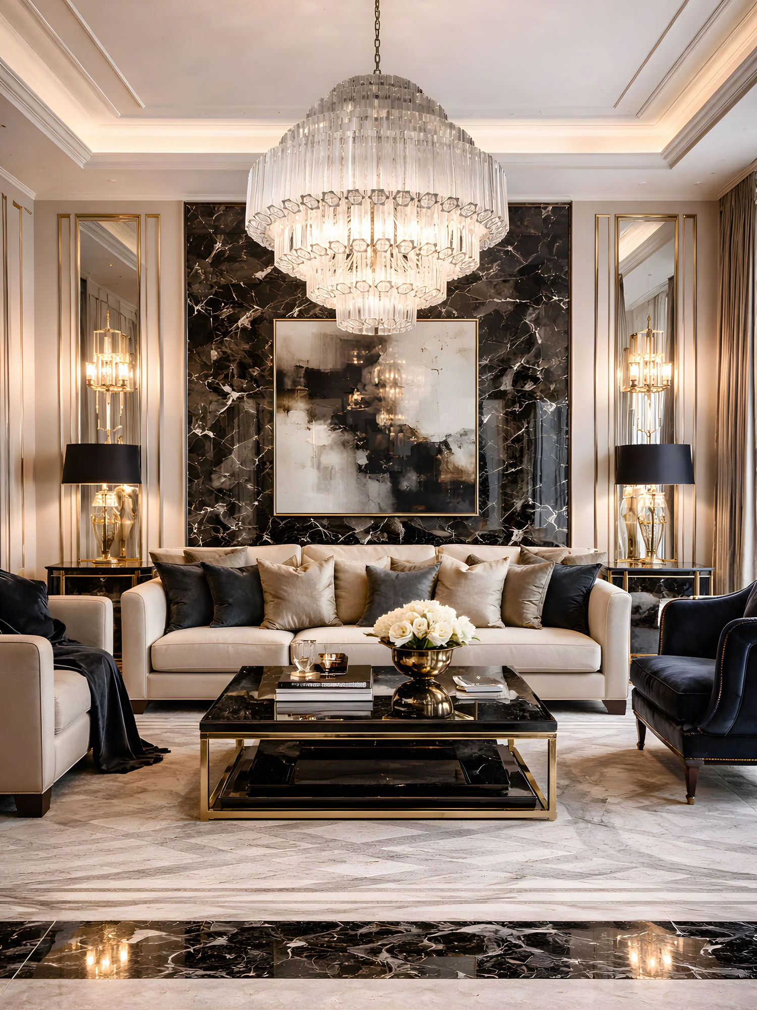 Clear Grande Palermo Chandelier - Image 5