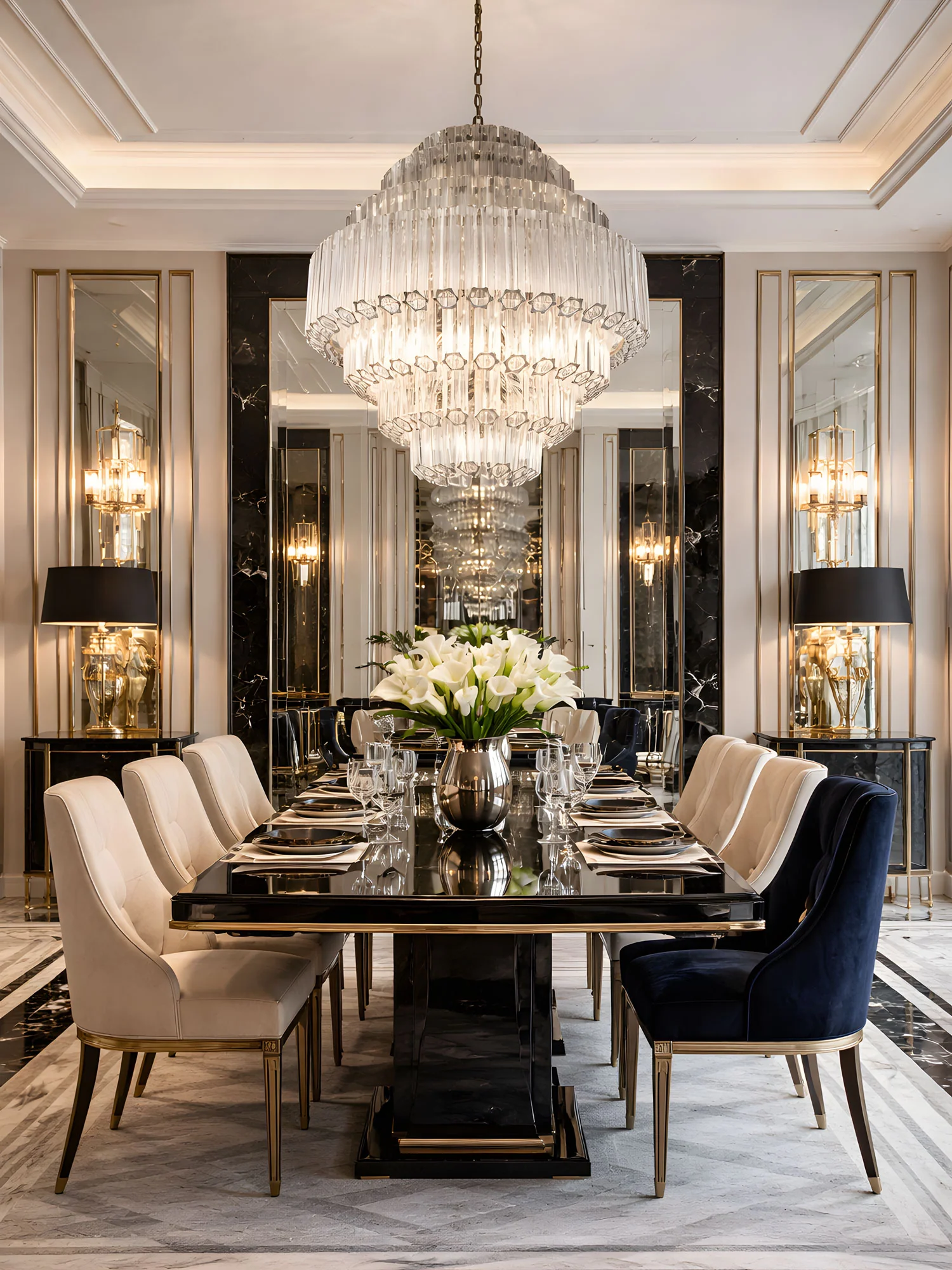 Clear Grande Palermo Chandelier - Image 7