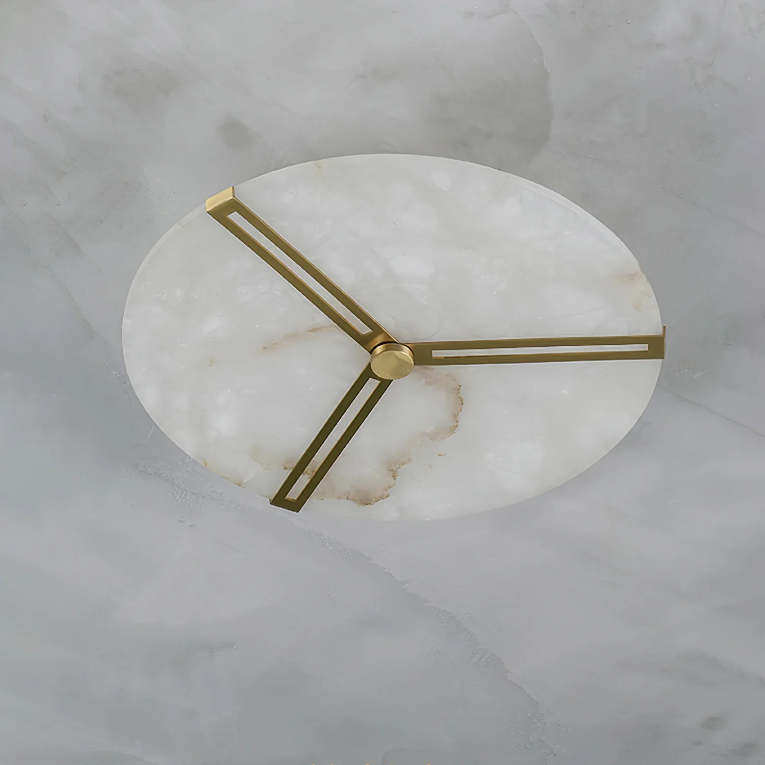 Clocks Alabaster Ceiling Light - Image 15