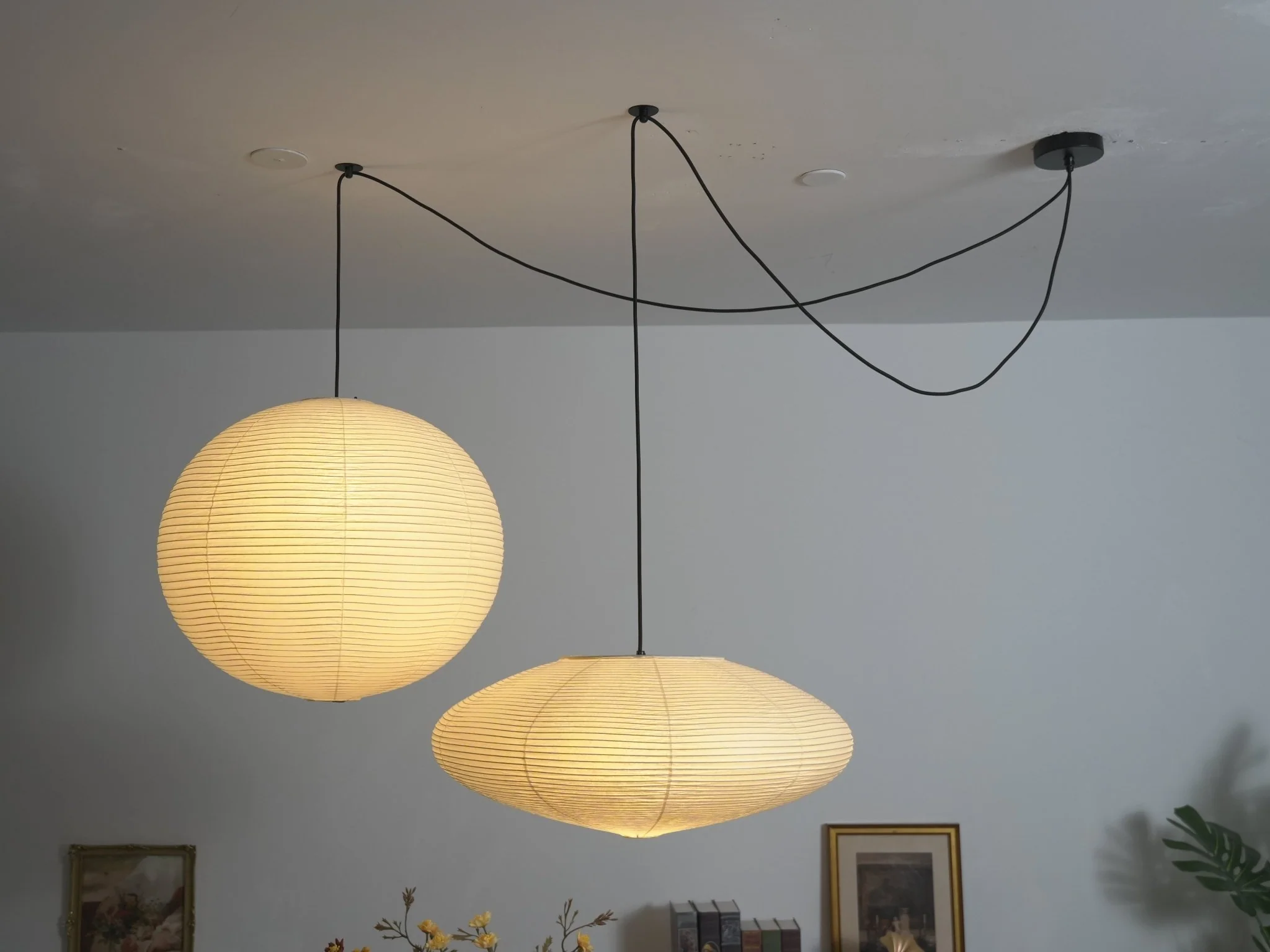 Washi Paper Whimsy Pendant Lamp - Image 15
