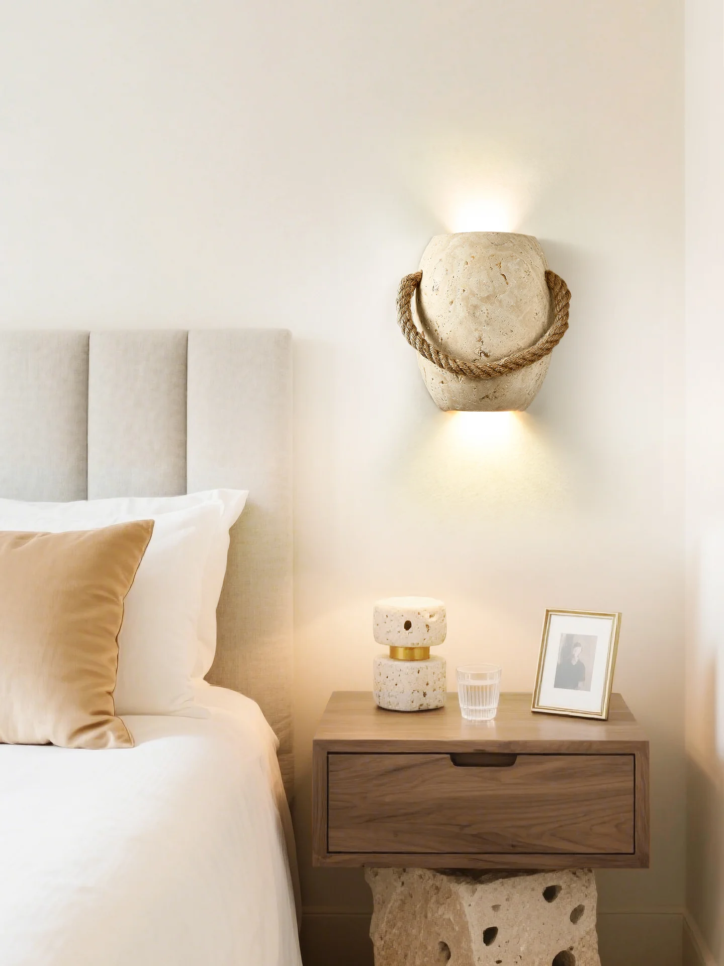Coastal Rope Stone Wall Sconce - Image 14