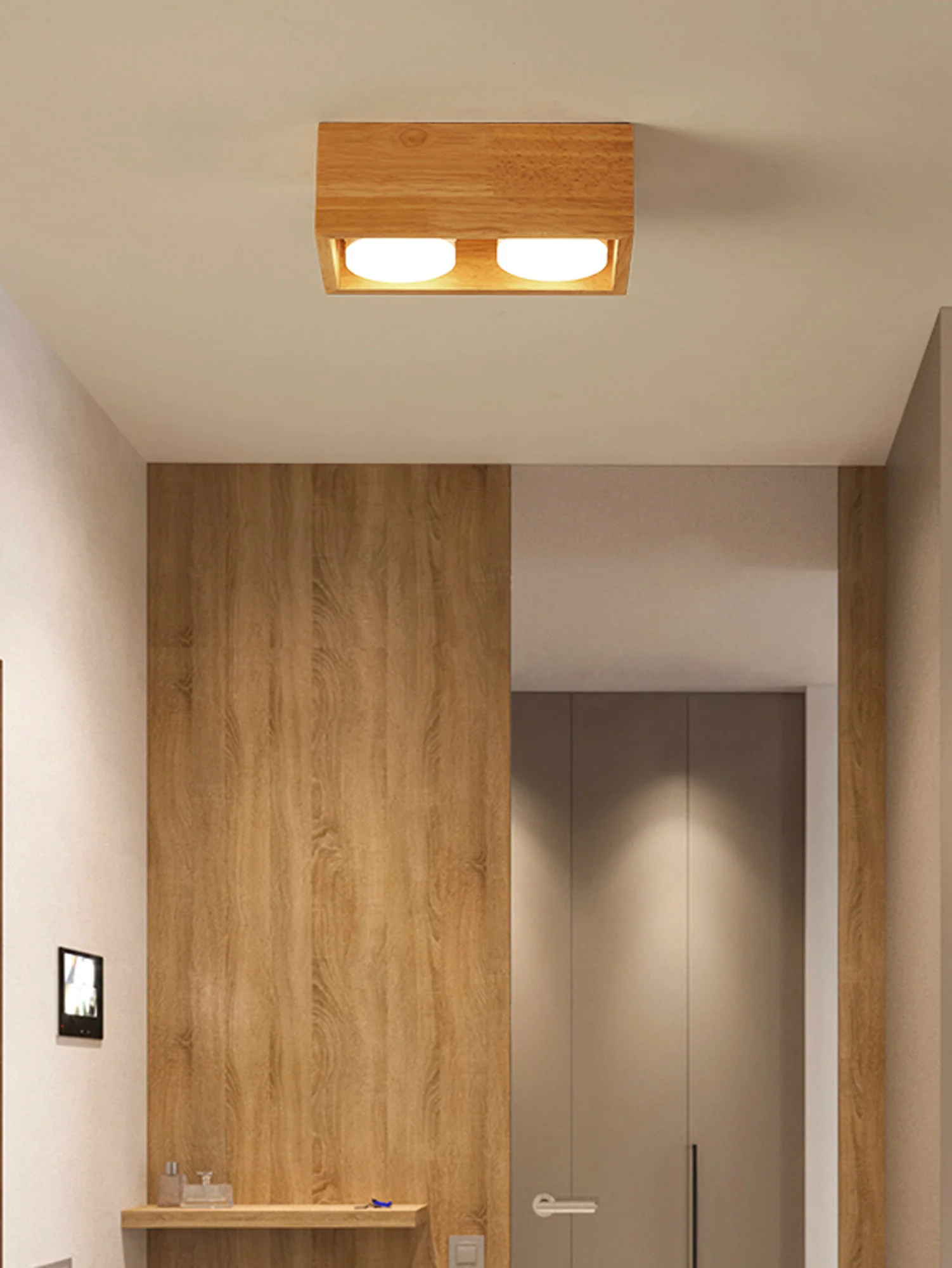 Cobra Wood Ceiling Light - Image 12