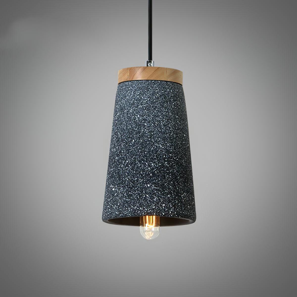 Coburg Wood Cement Pendant Light - Image 9