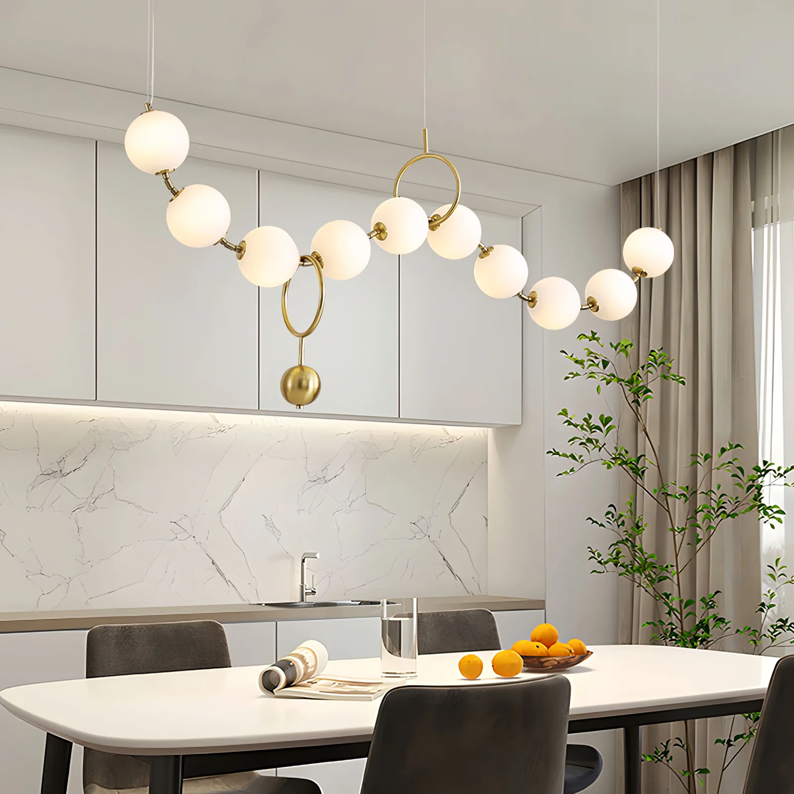 Necklace LED Pendant Lamp - Image 4