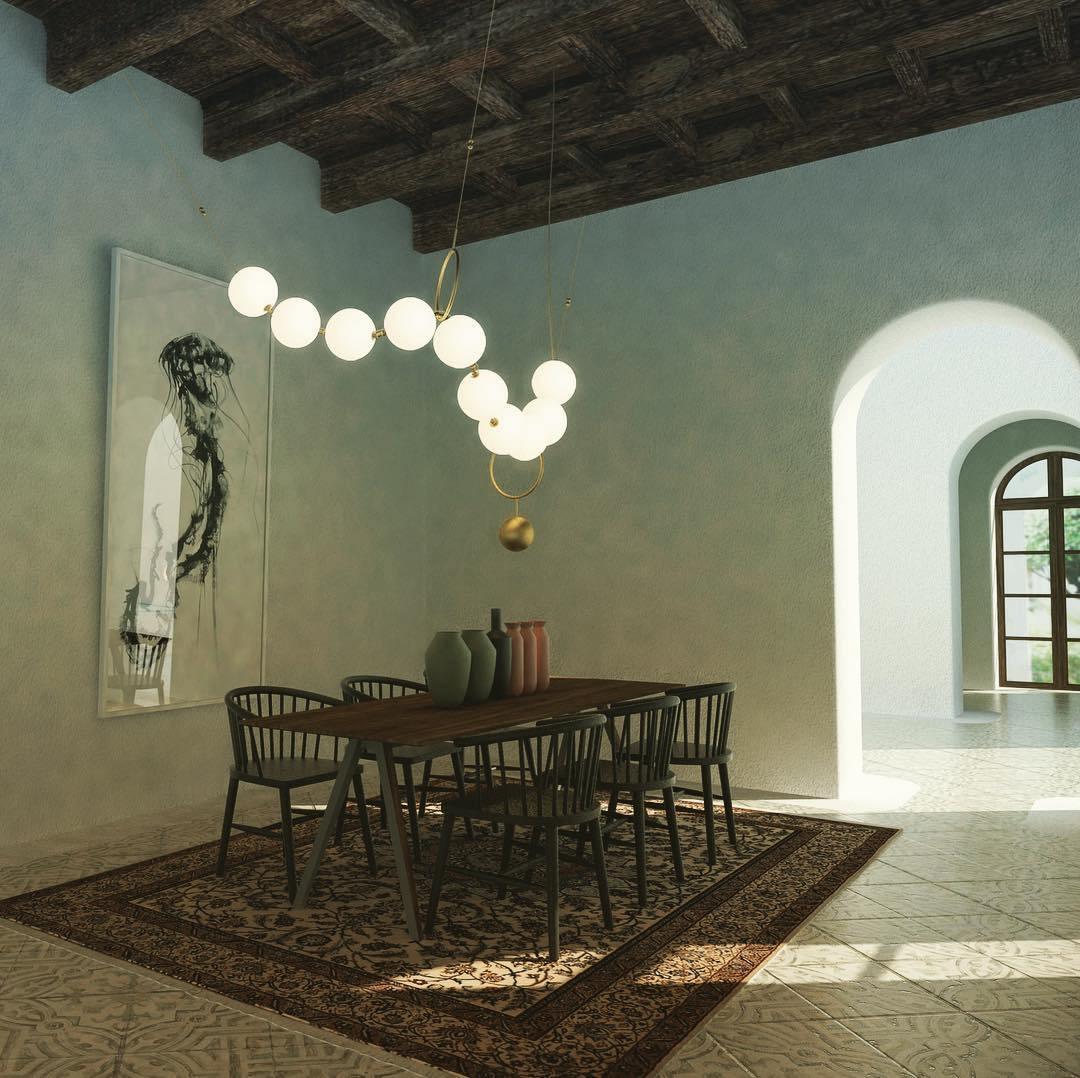 Necklace LED Pendant Lamp - Image 50