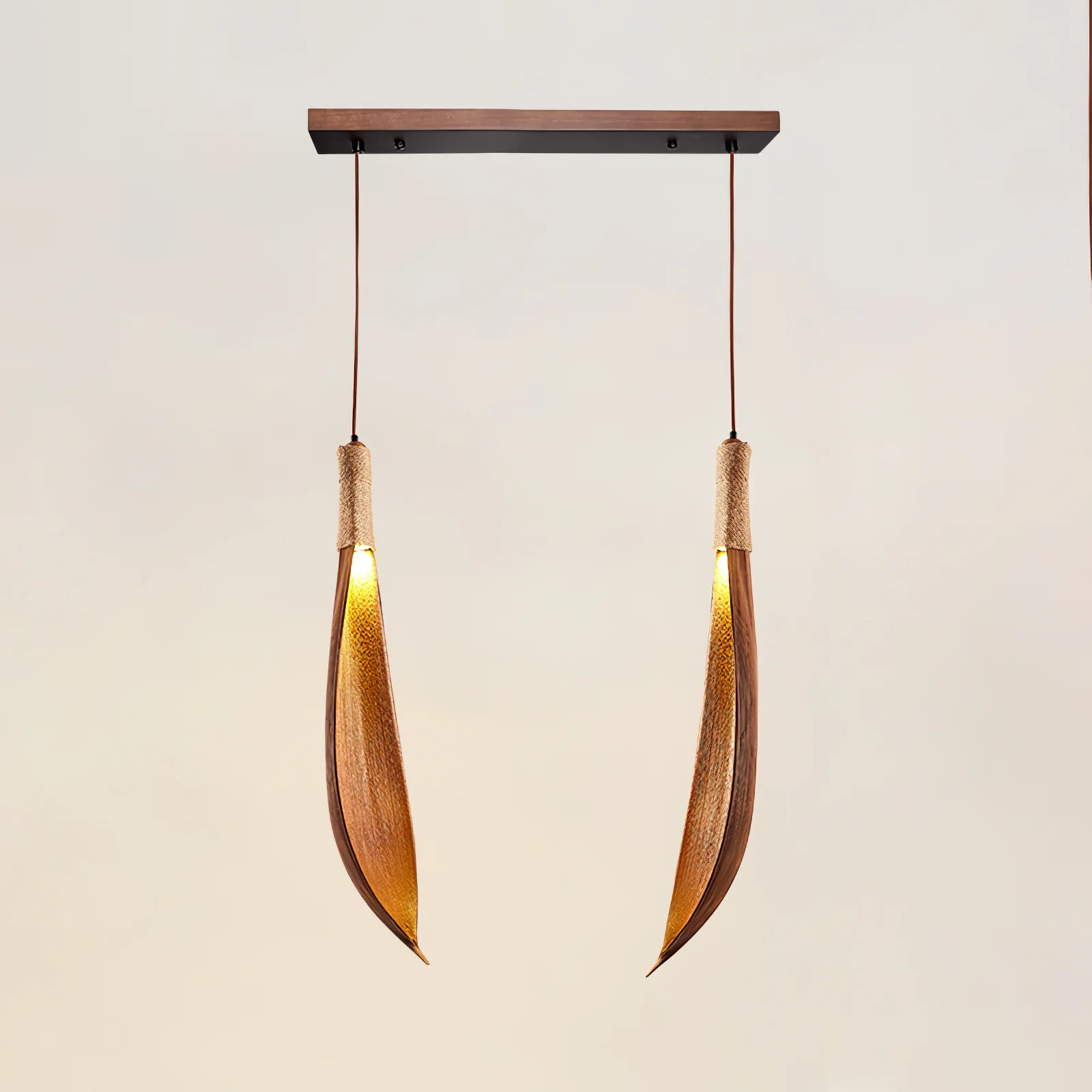 Cocoa Leaf Pendant Lamp - Image 19