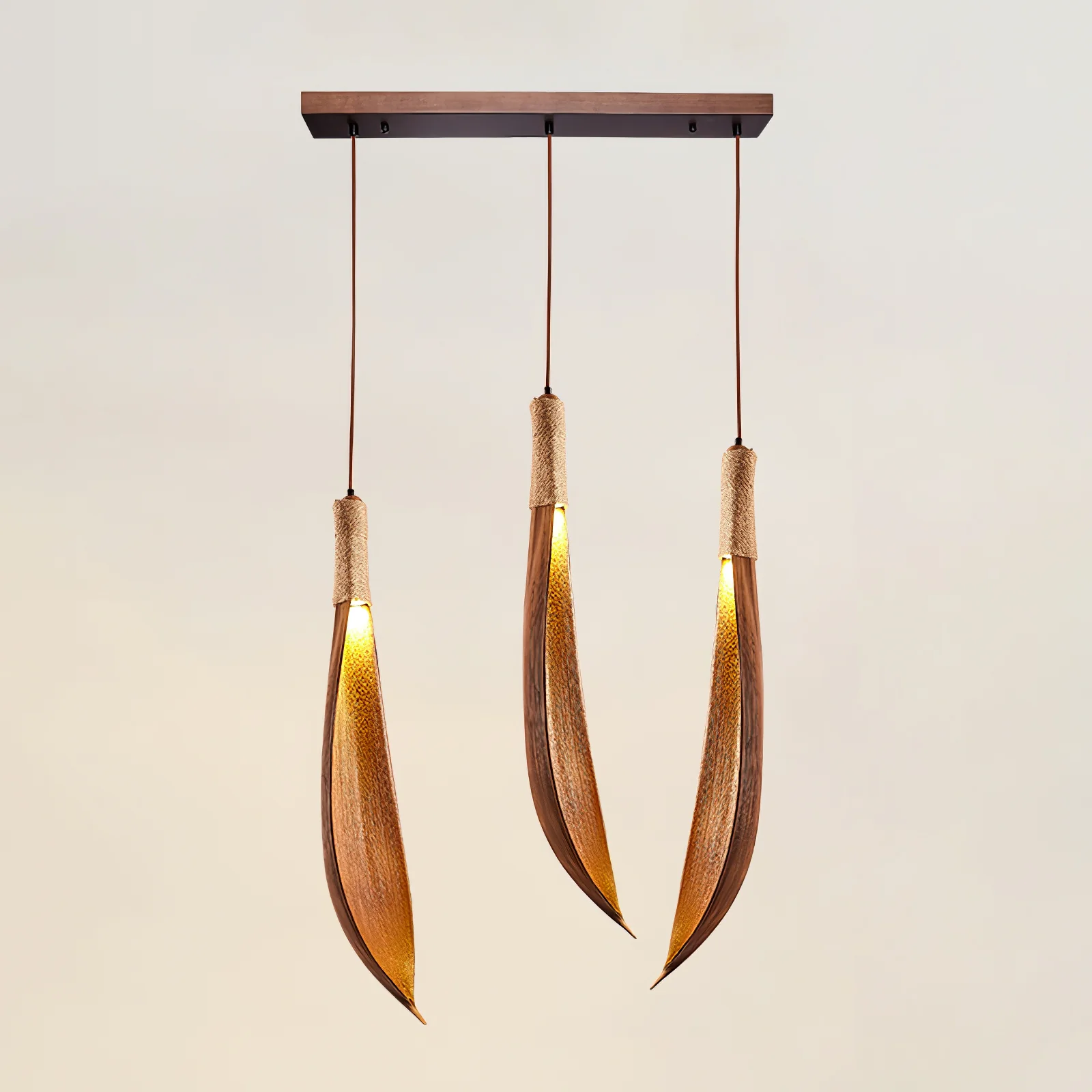 Cocoa Leaf Pendant Lamp - Image 20