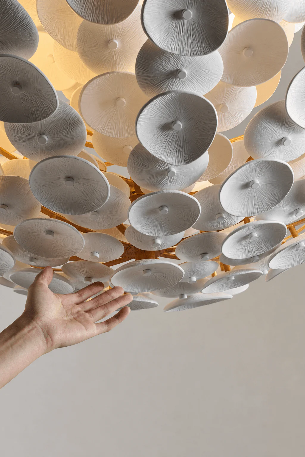 Coconut Disc Chandelier - Image 12