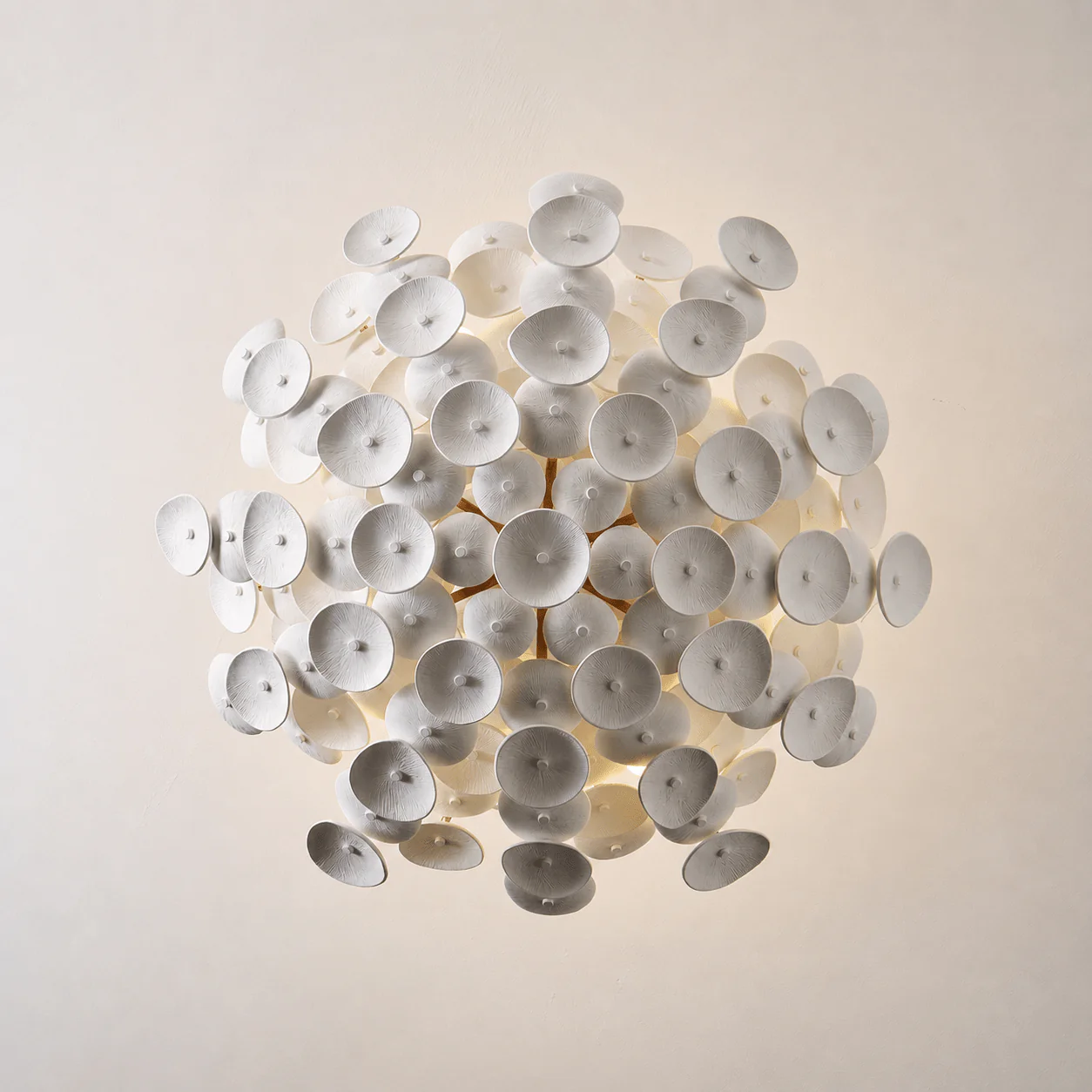 Coconut Disc Chandelier - Image 13