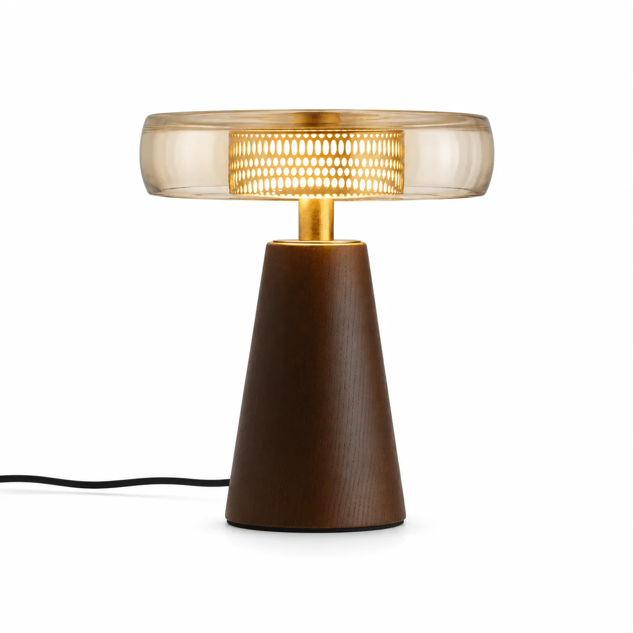 Cognac Disc Table Lamp - Image 6