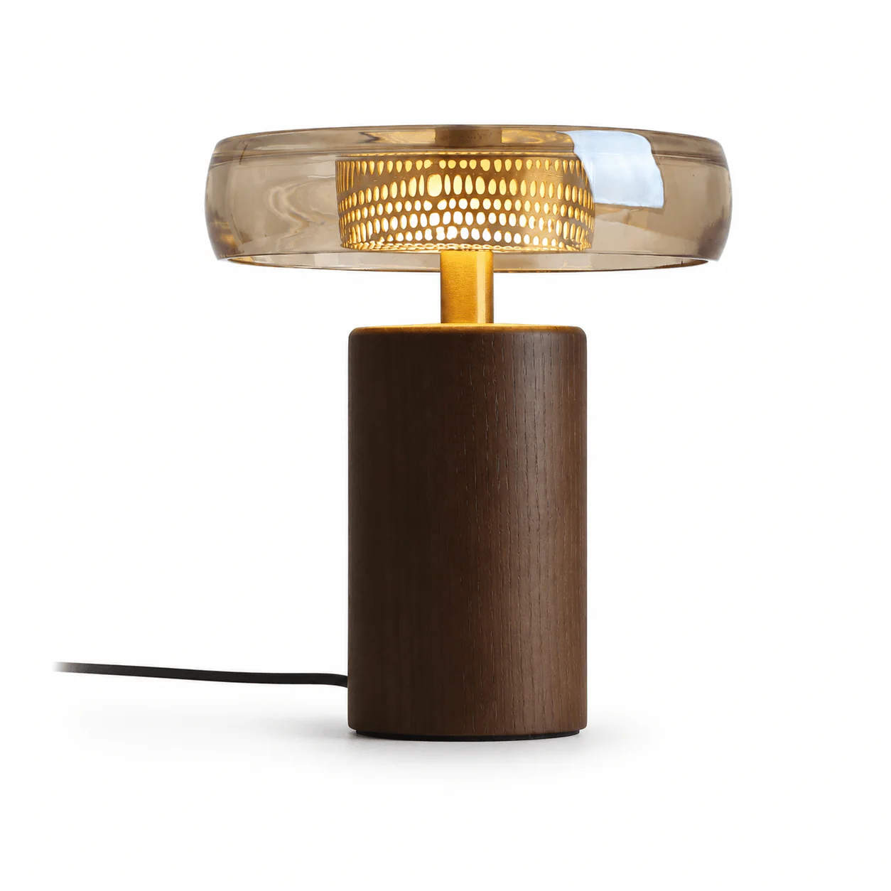 Cognac Disc Table Lamp - Image 8