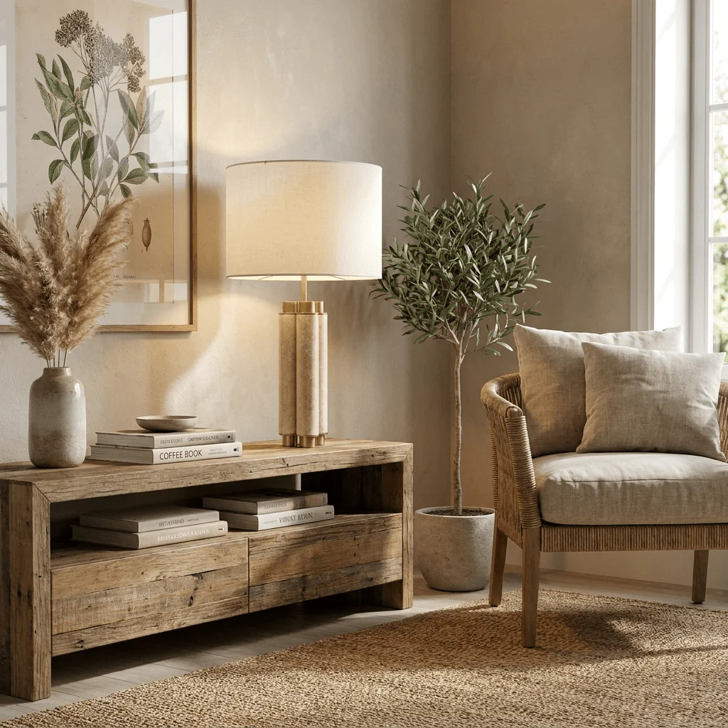 Colonnade Travertine Table Lamp - Image 2
