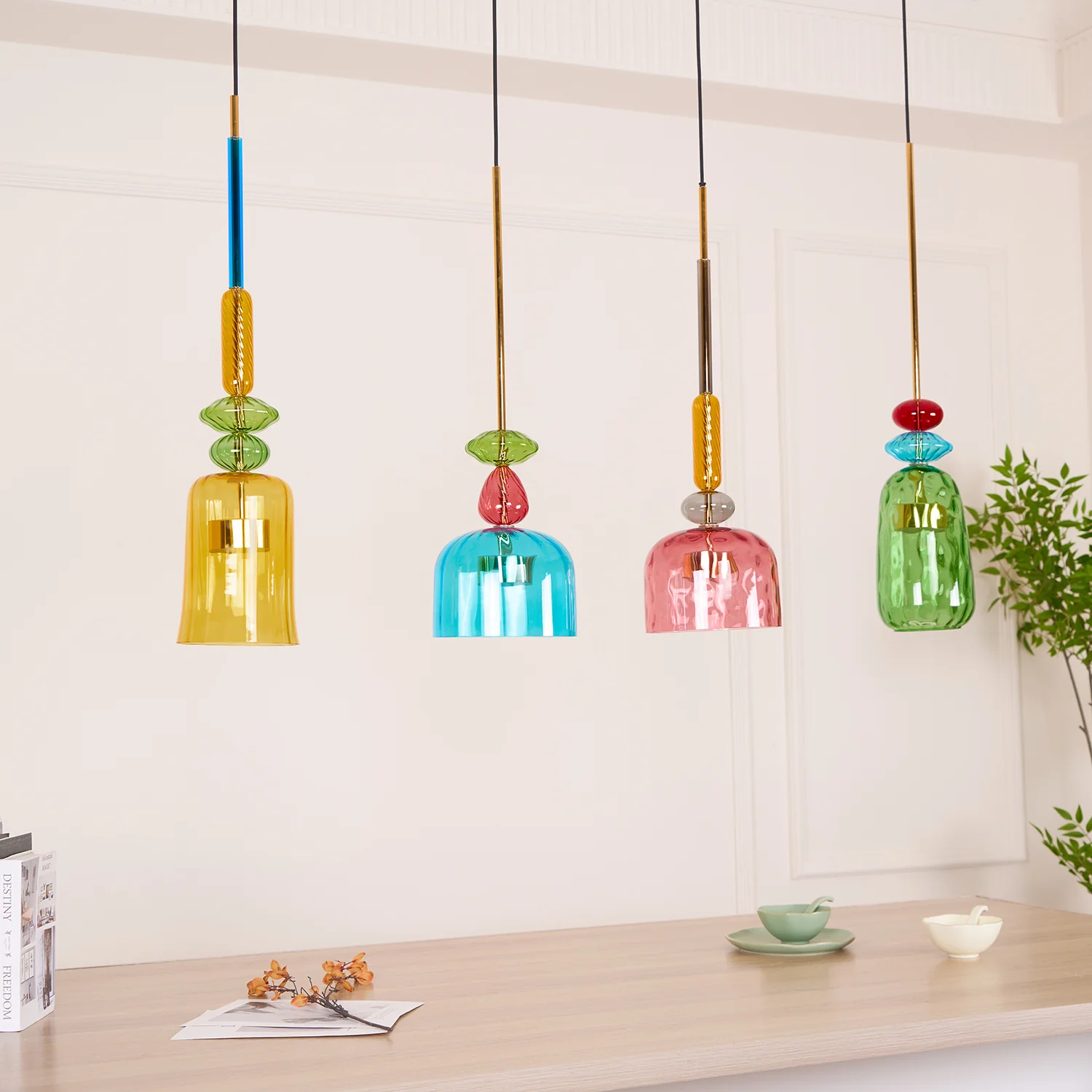 Colorful Candy Pendant Lamp - Image 33