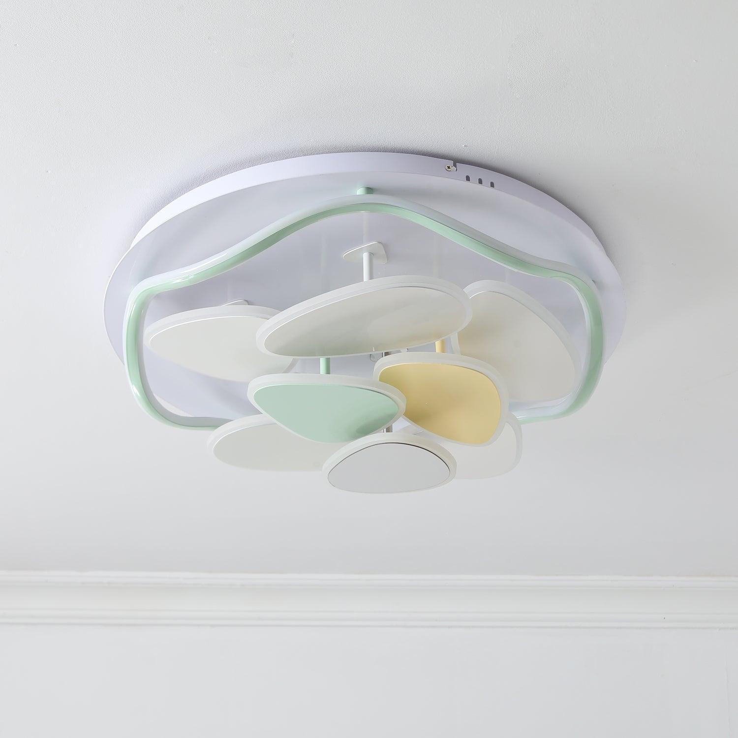Colorful Cloud Round Ceiling Lamp - Image 4