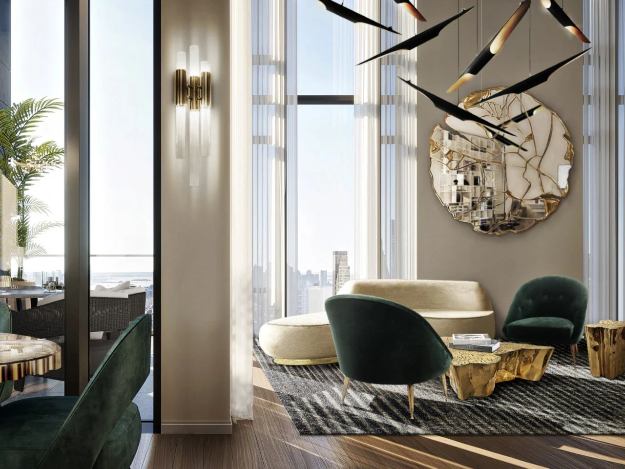 Coltrane Pipe Pendant Lights - Image 43