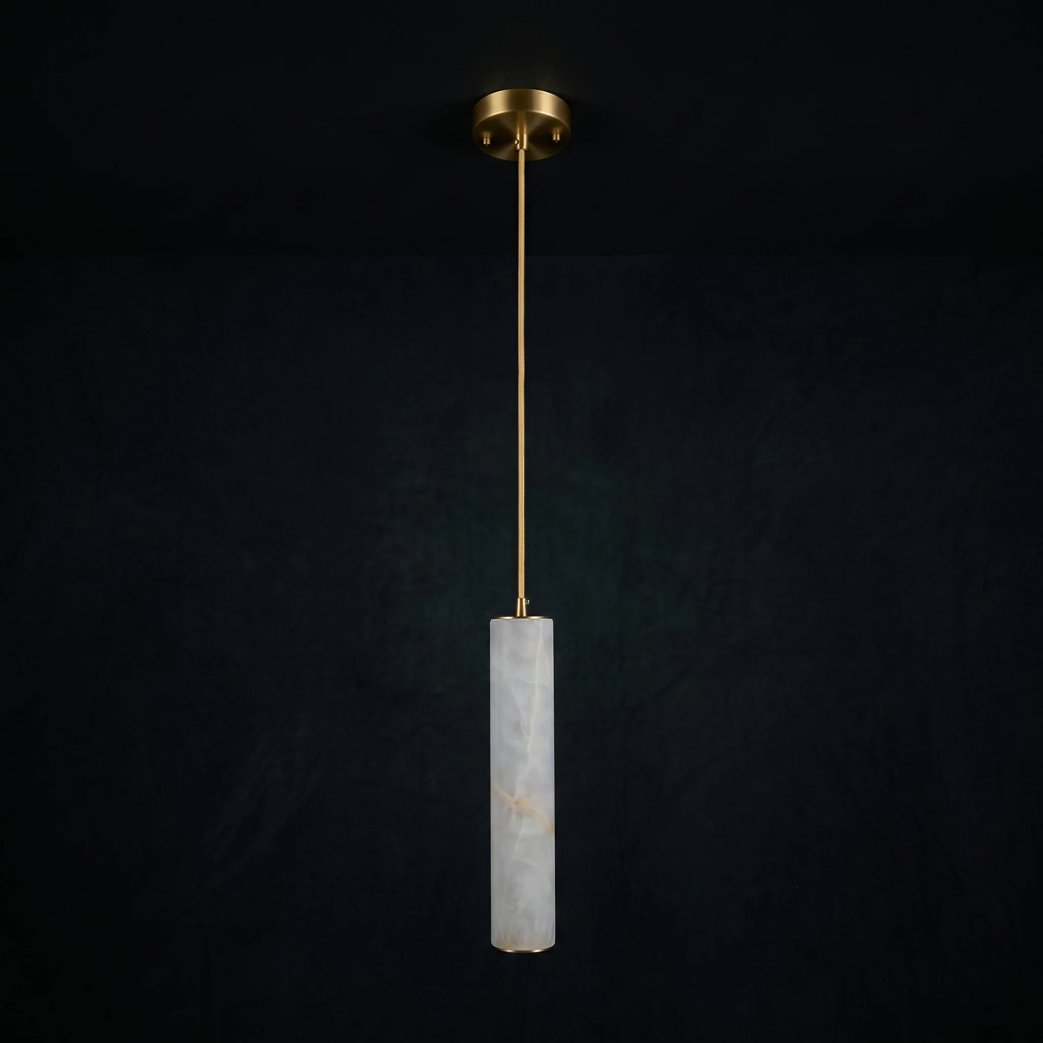Column Alabaster Staircase Chandelier - Image 17