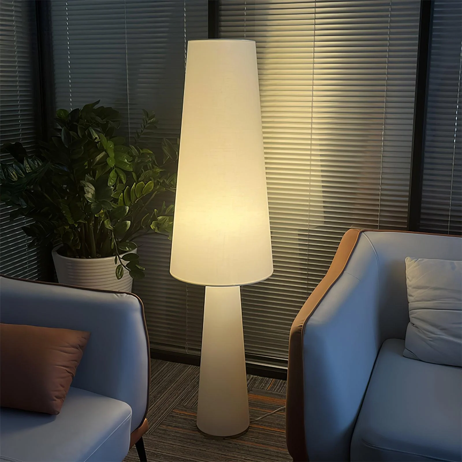 Column Fabric Floor Lamp - Image 19