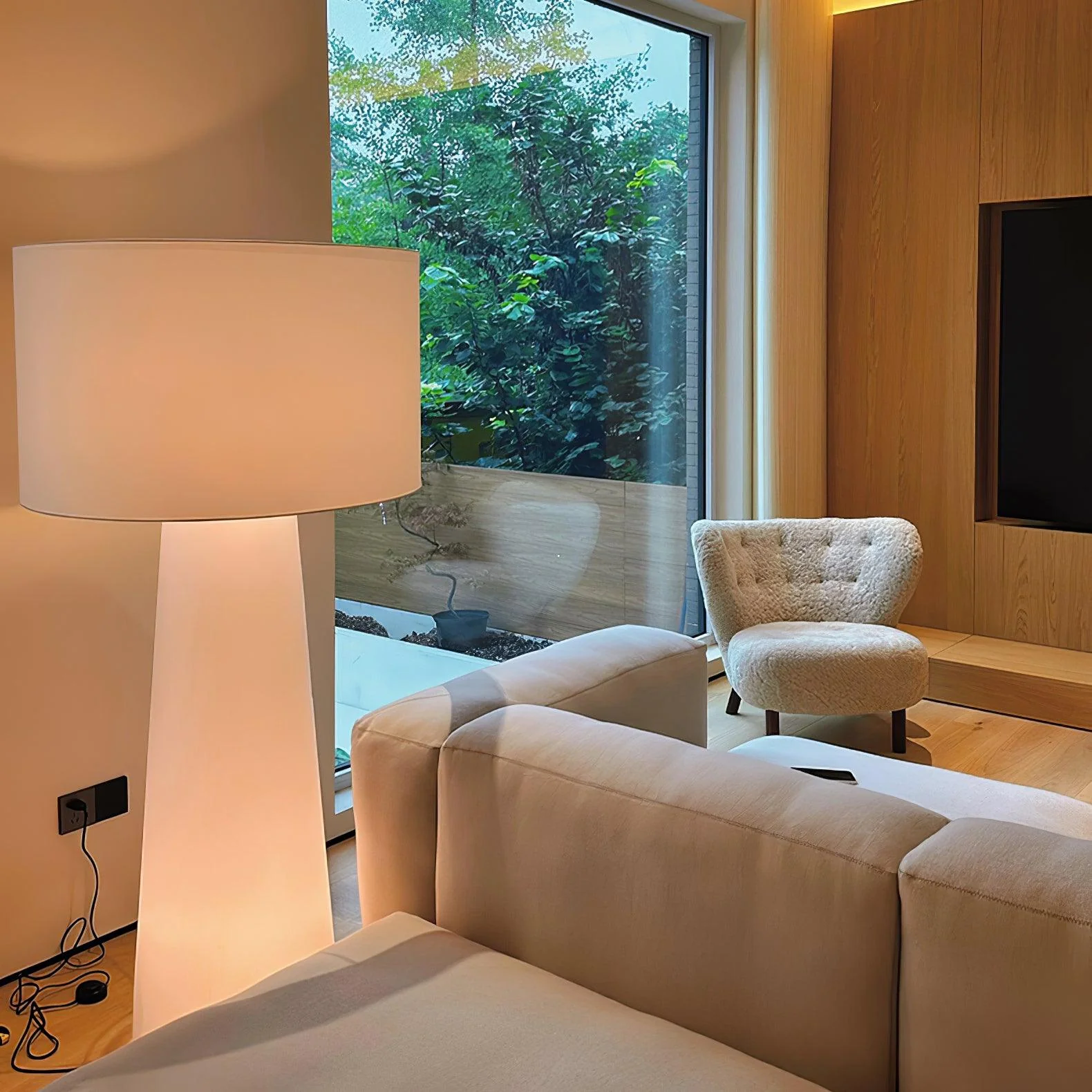 Column Fabric Floor Lamp - Image 41