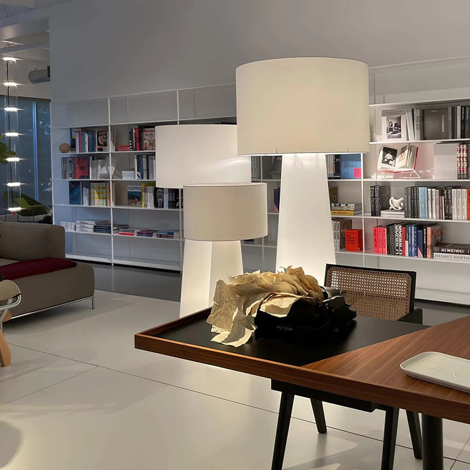 Column Fabric Floor Lamp - Image 45