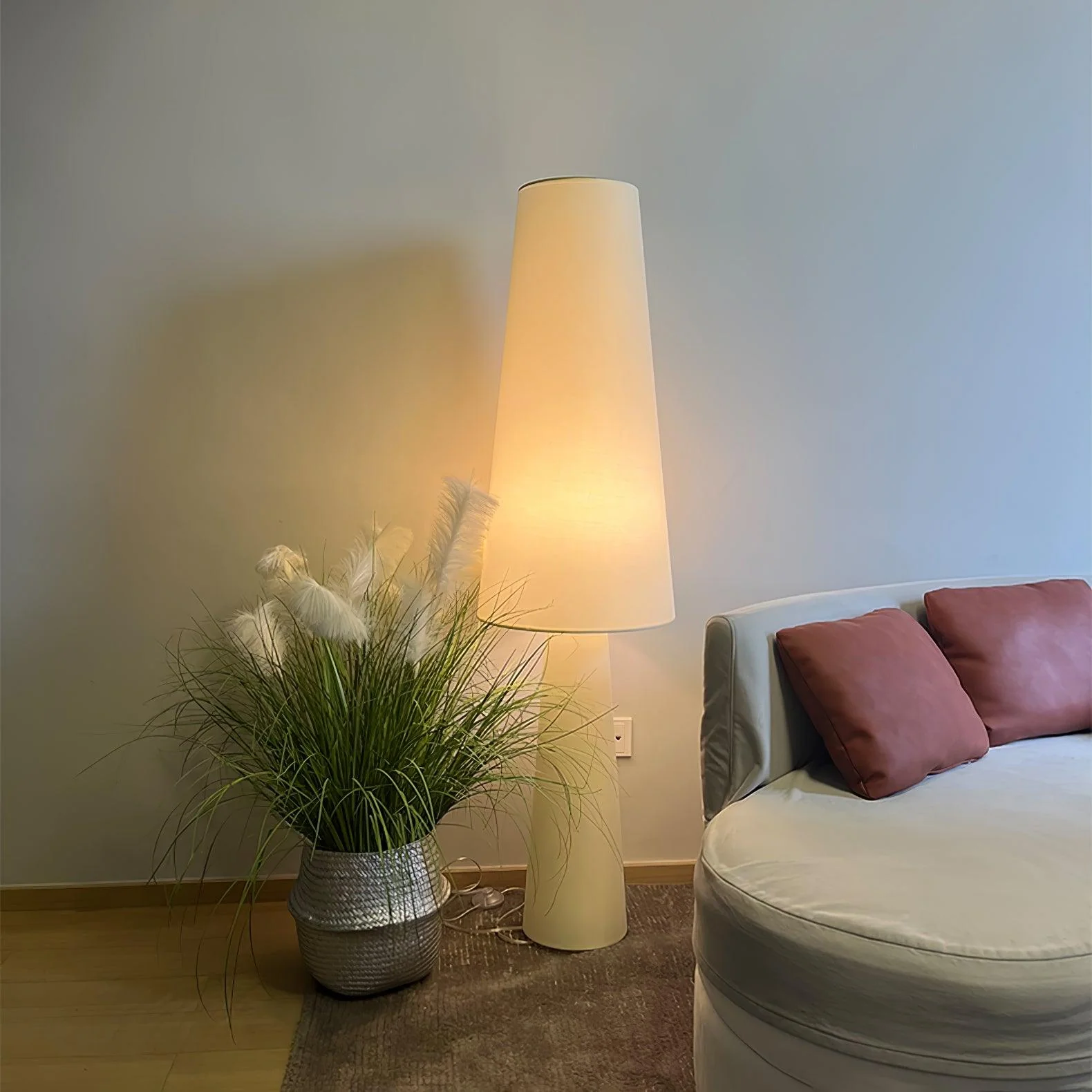 Column Fabric Floor Lamp - Image 48