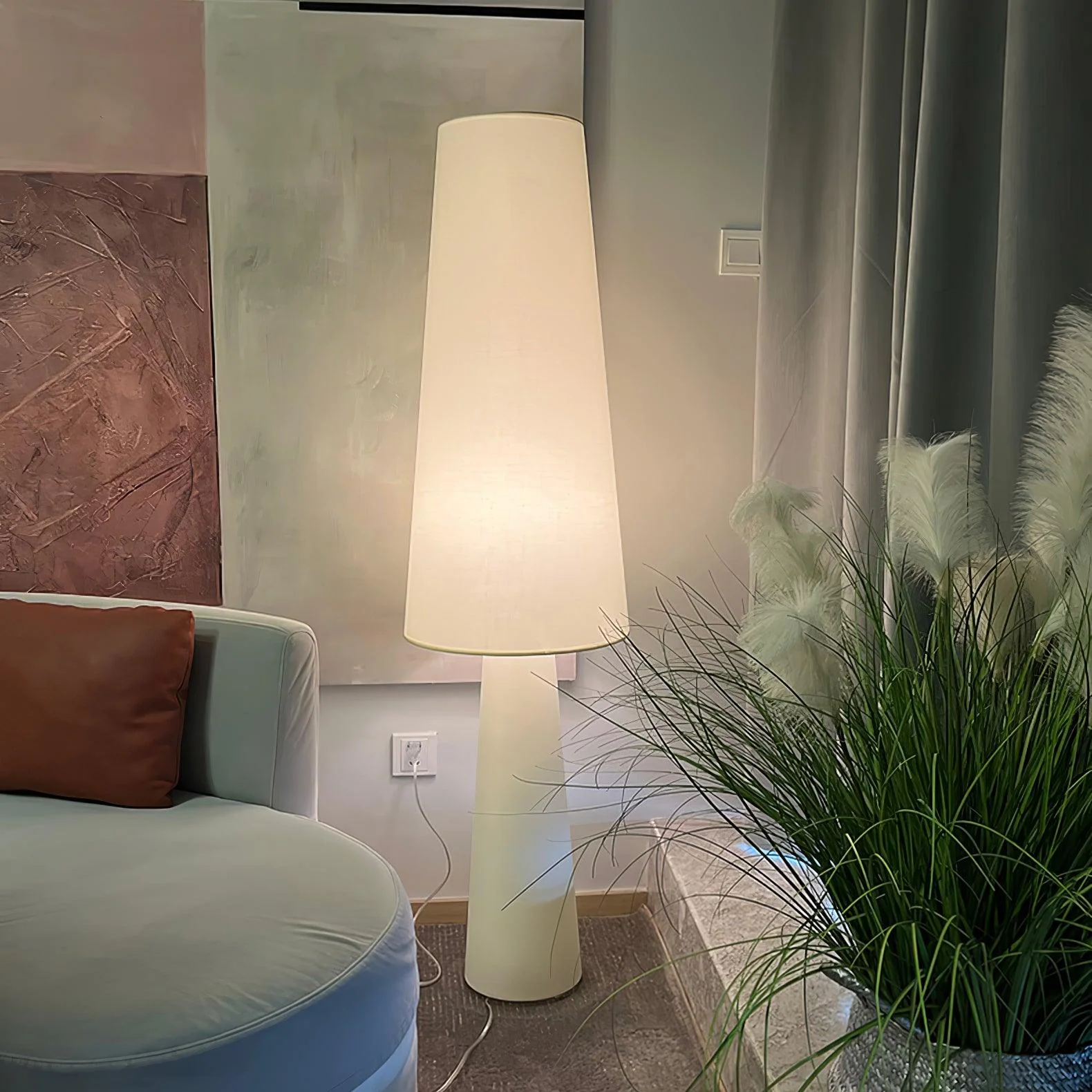 Column Fabric Floor Lamp - Image 53