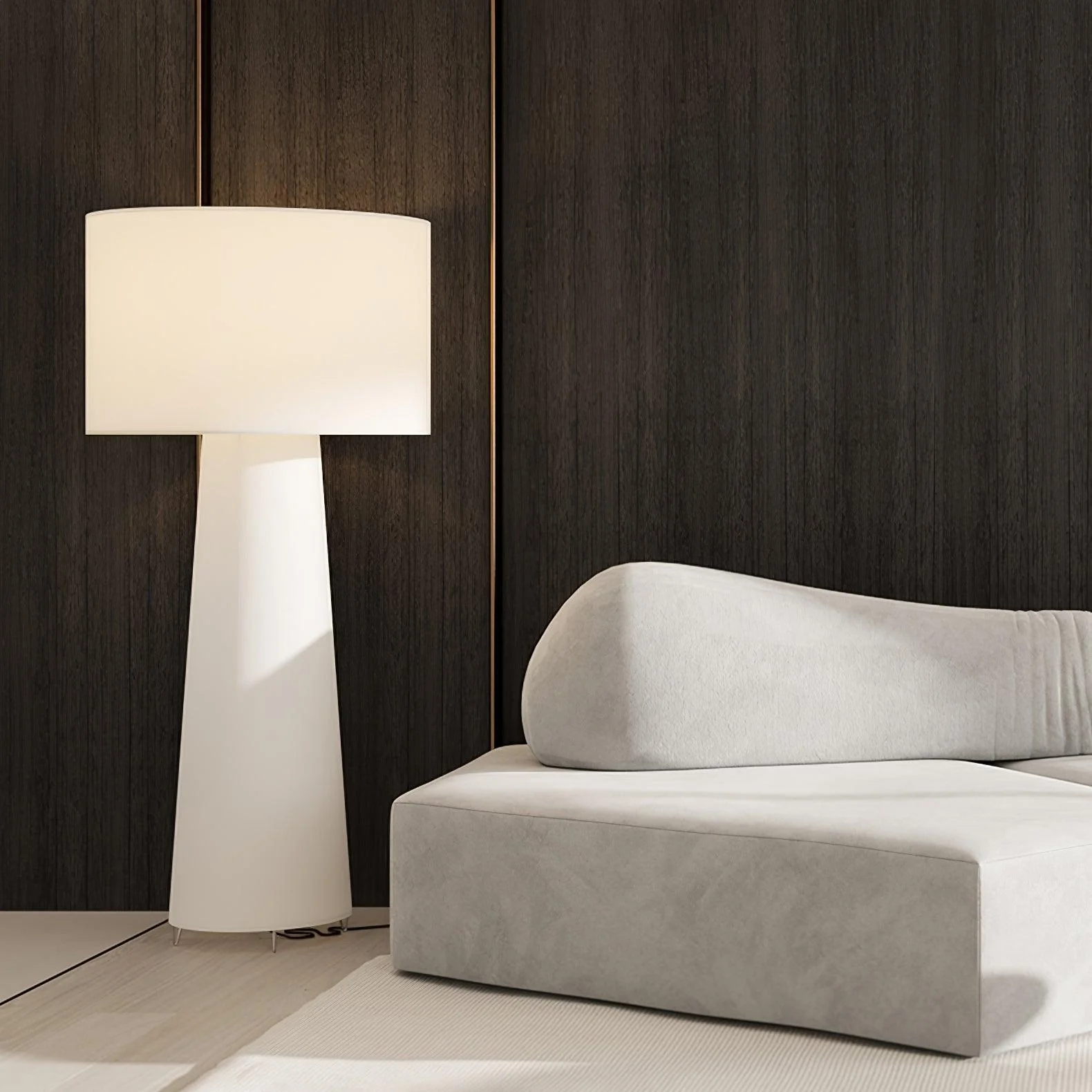 Column Fabric Floor Lamp - Image 6