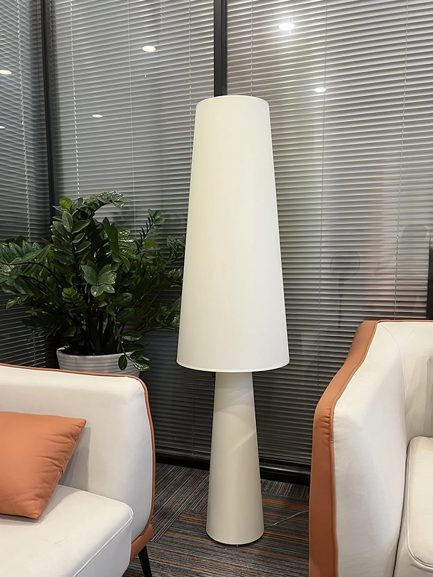 Column Fabric Floor Lamp - Image 8