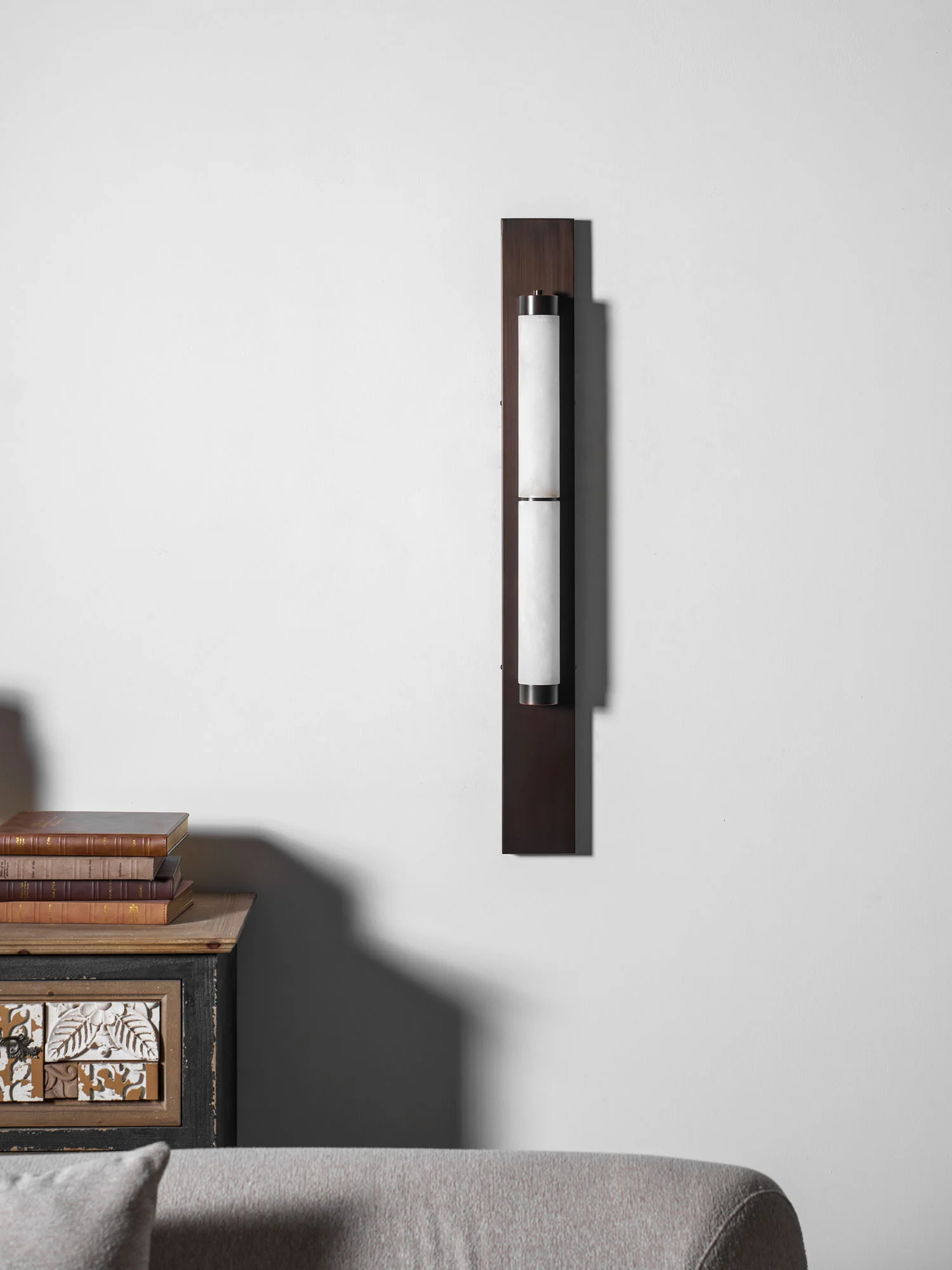Columnar Alabaster Sconce - Image 11