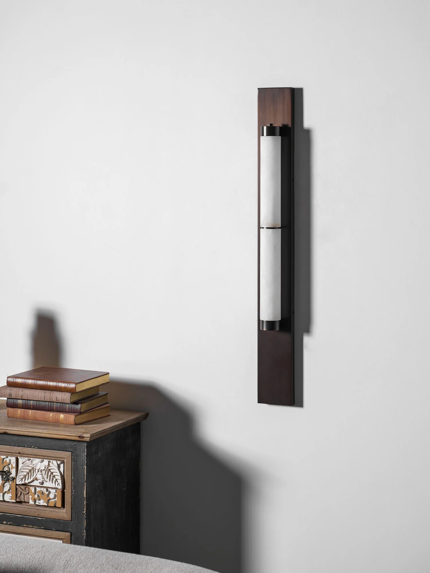 Columnar Alabaster Sconce - Image 12