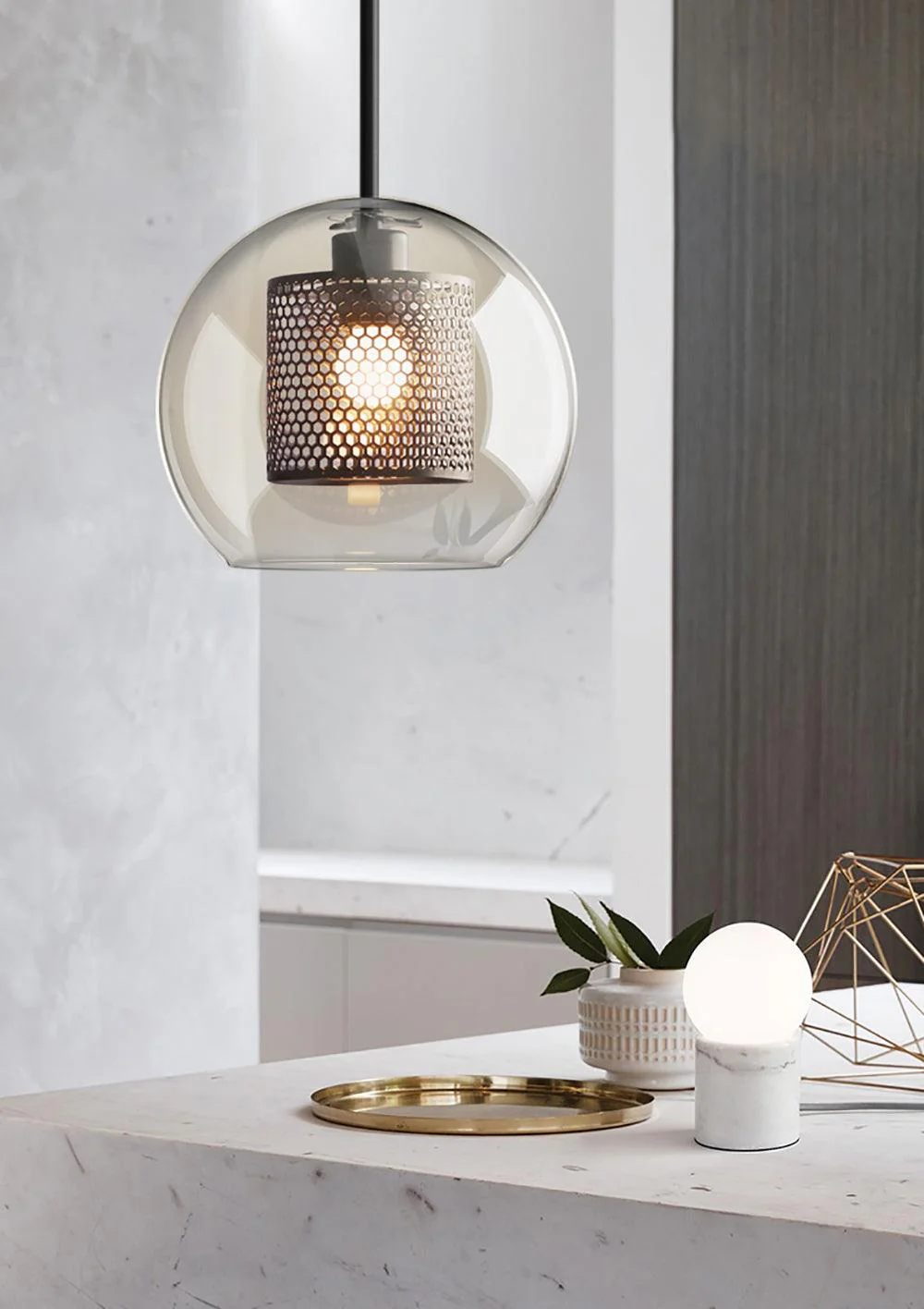 Combined Chiswick Glass Pendant Light - Image 22