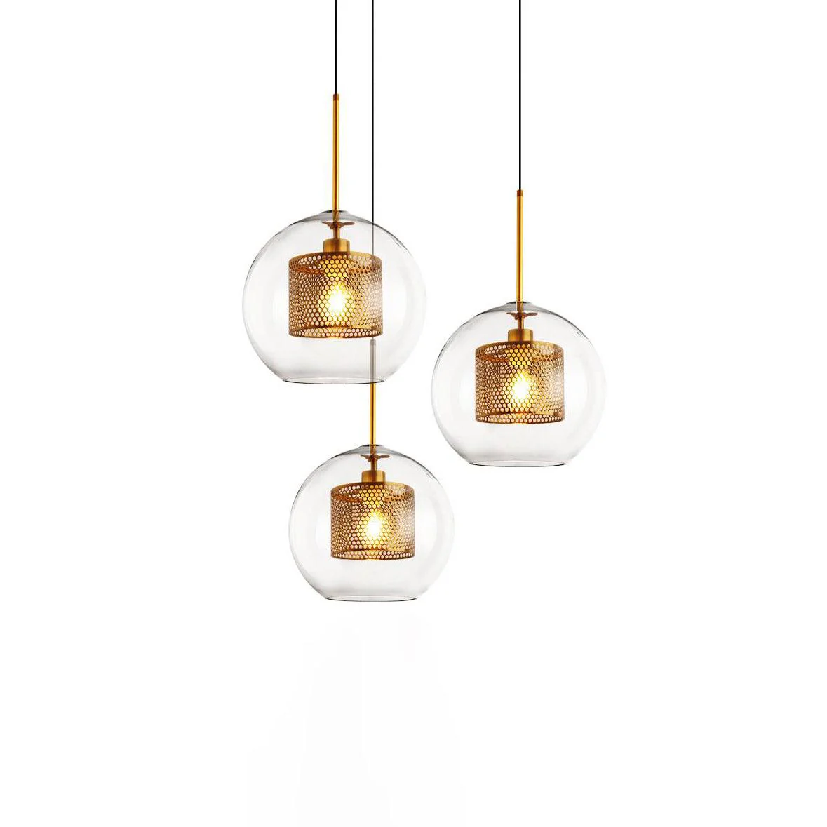 Combined Chiswick Glass Pendant Light - Image 28