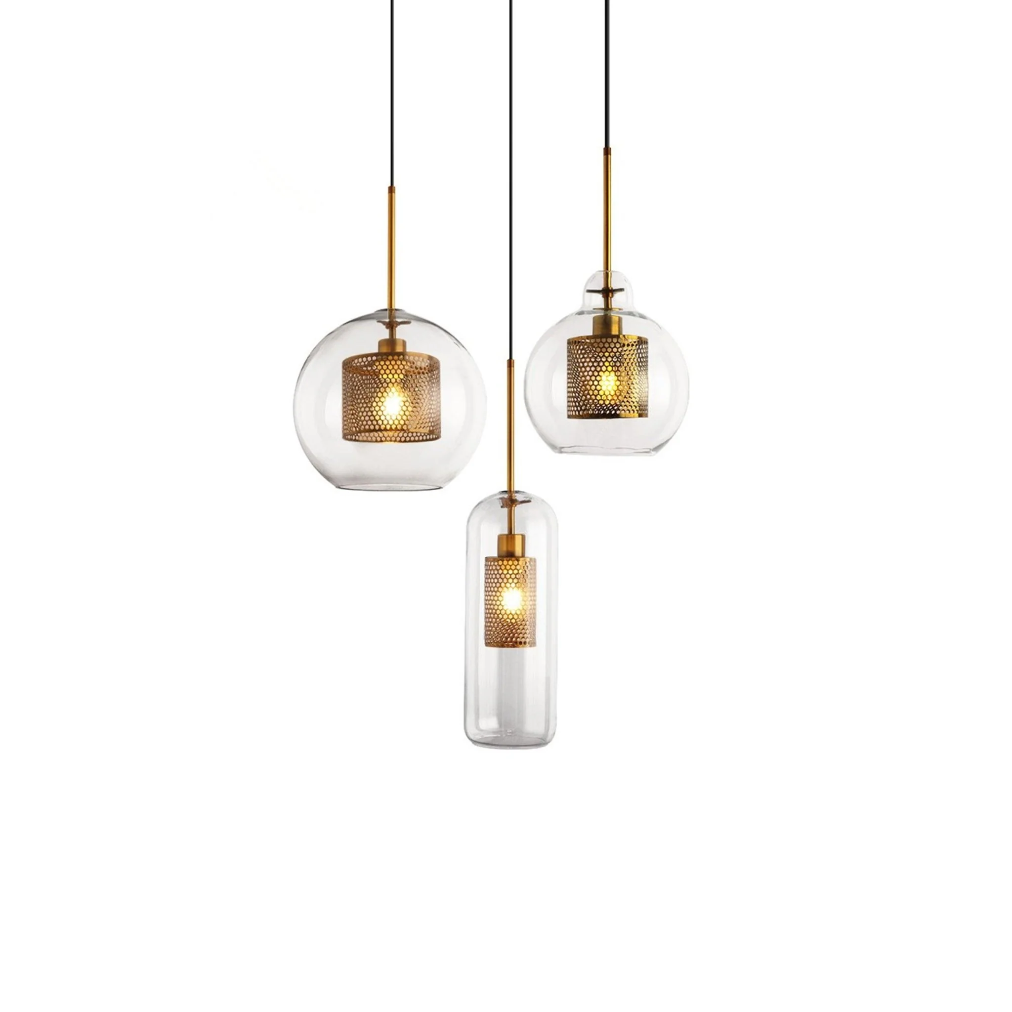 Combined Chiswick Glass Pendant Light - Image 29
