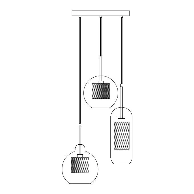 Combined Chiswick Glass Pendant Light - Image 31