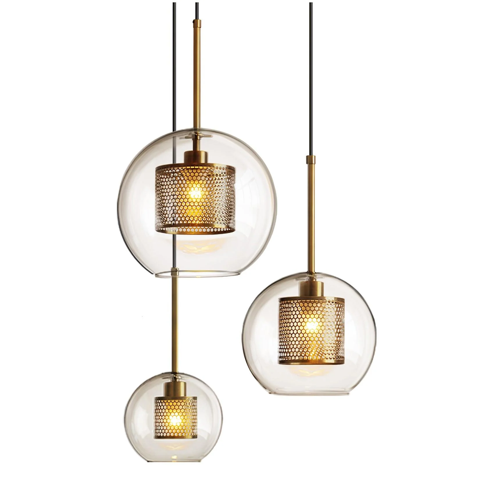 Combined Chiswick Glass Pendant Light - Image 35