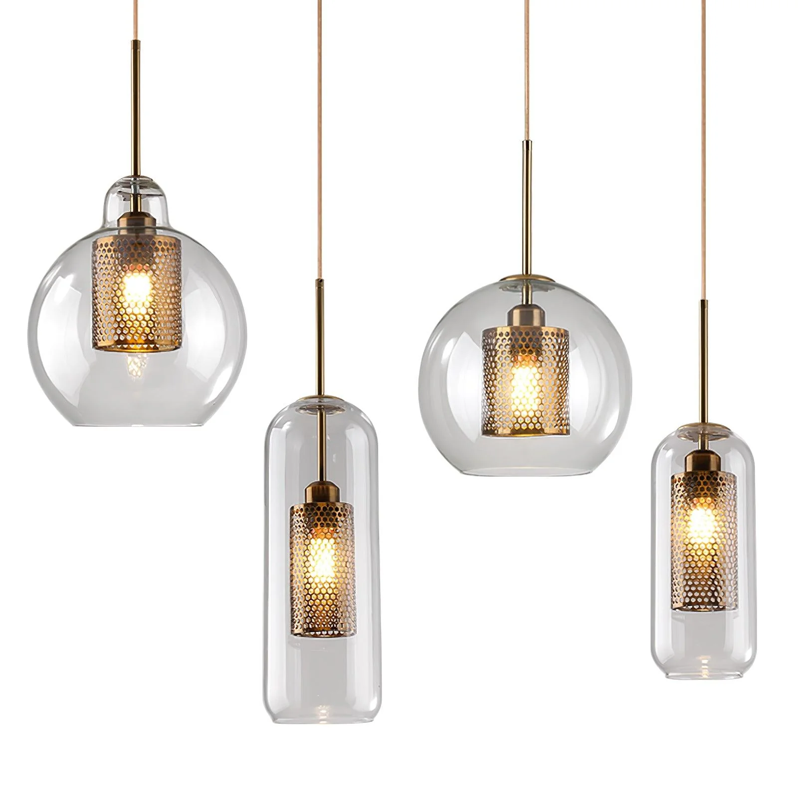 Combined Chiswick Glass Pendant Light - Image 37