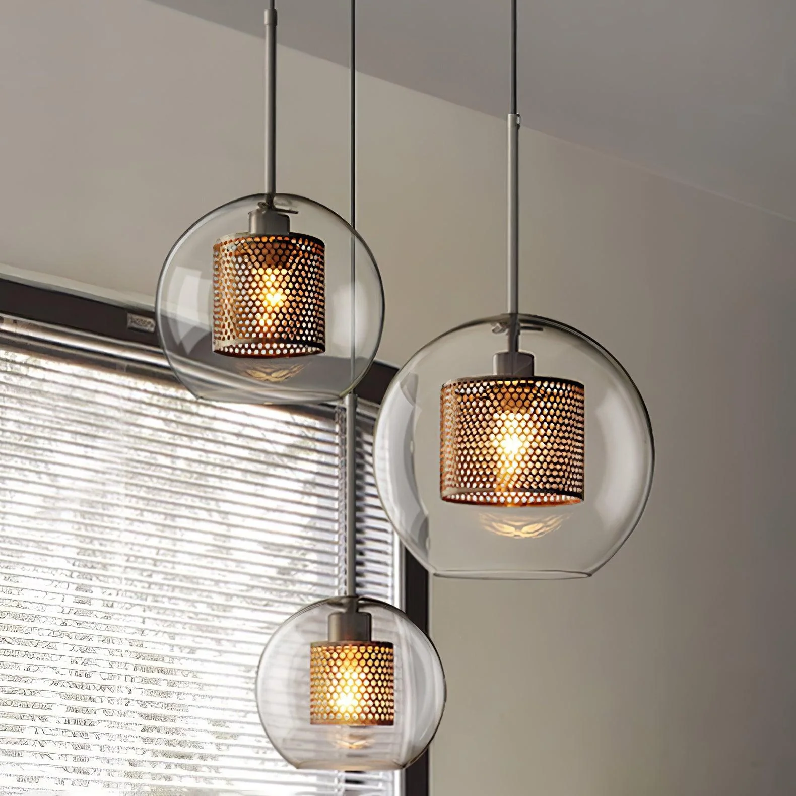 Combined Chiswick Glass Pendant Light - Image 40