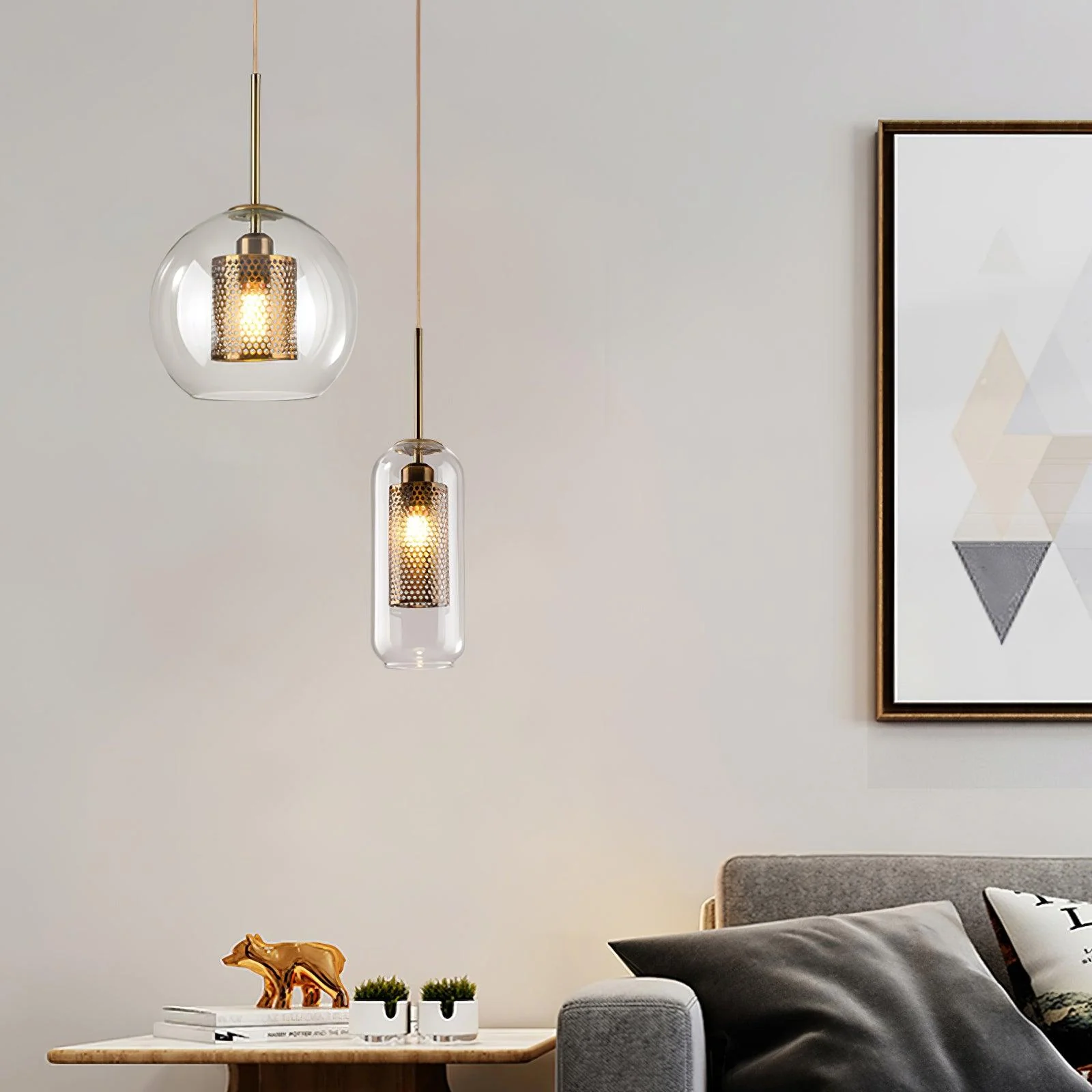 Combined Chiswick Glass Pendant Light - Image 45