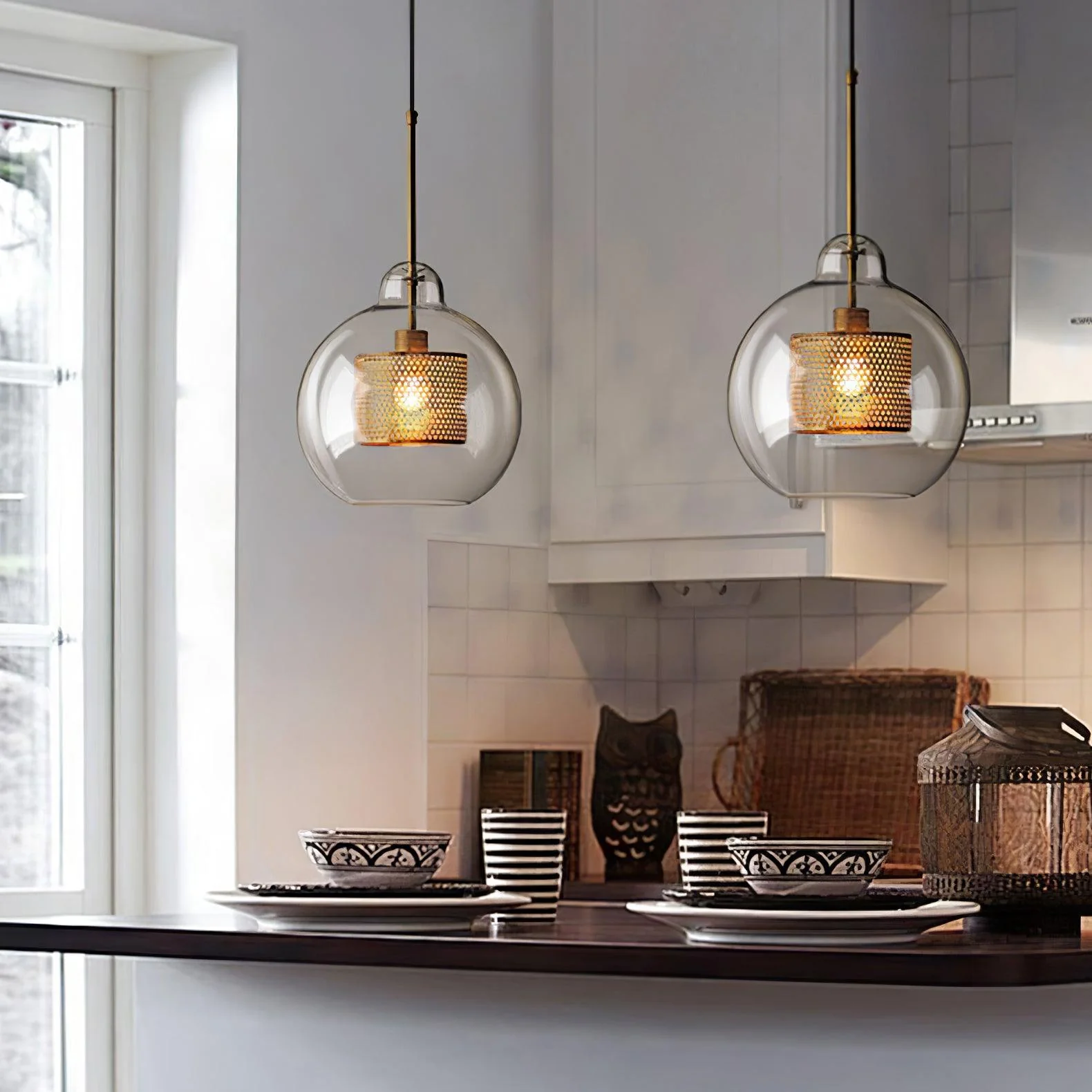 Combined Chiswick Glass Pendant Light - Image 47