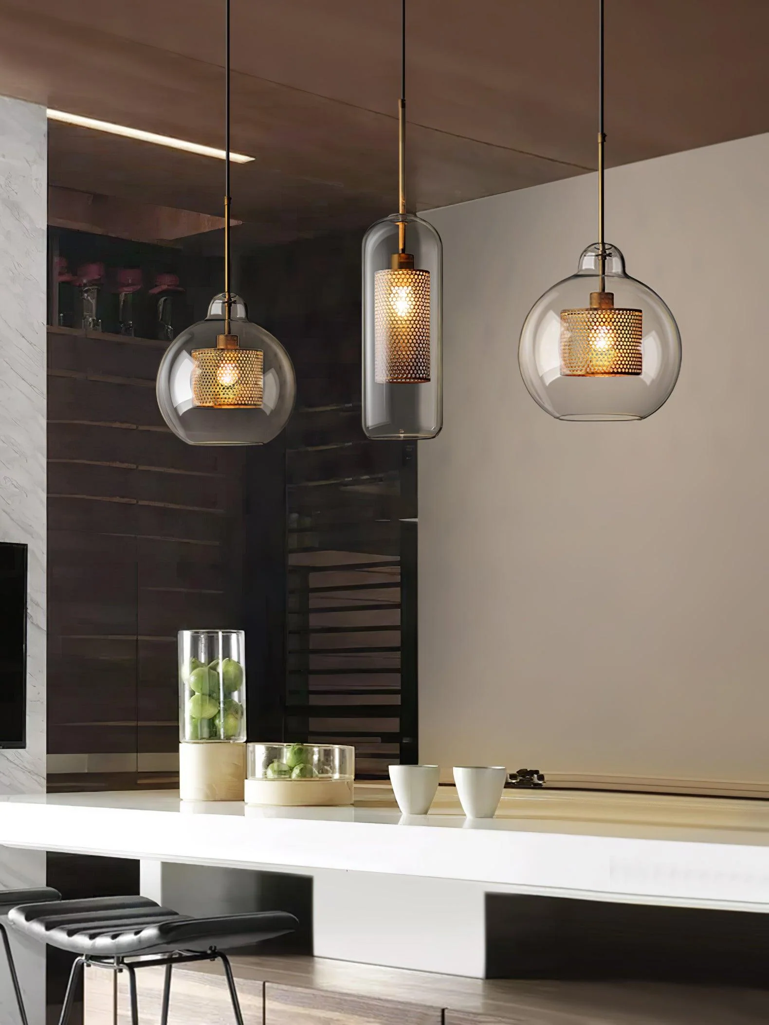Combined Chiswick Glass Pendant Light - Image 48