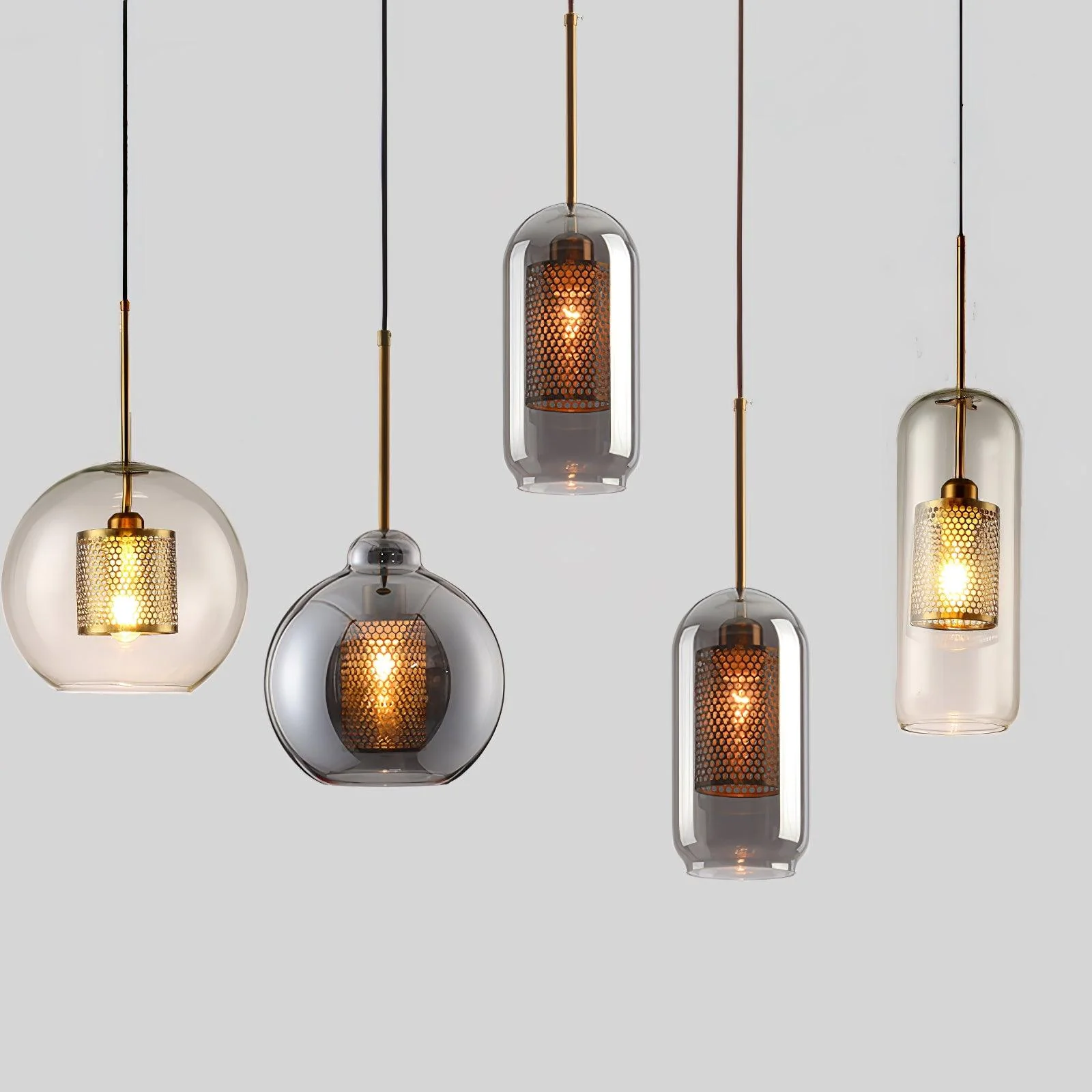 Combined Chiswick Glass Pendant Light - Image 63