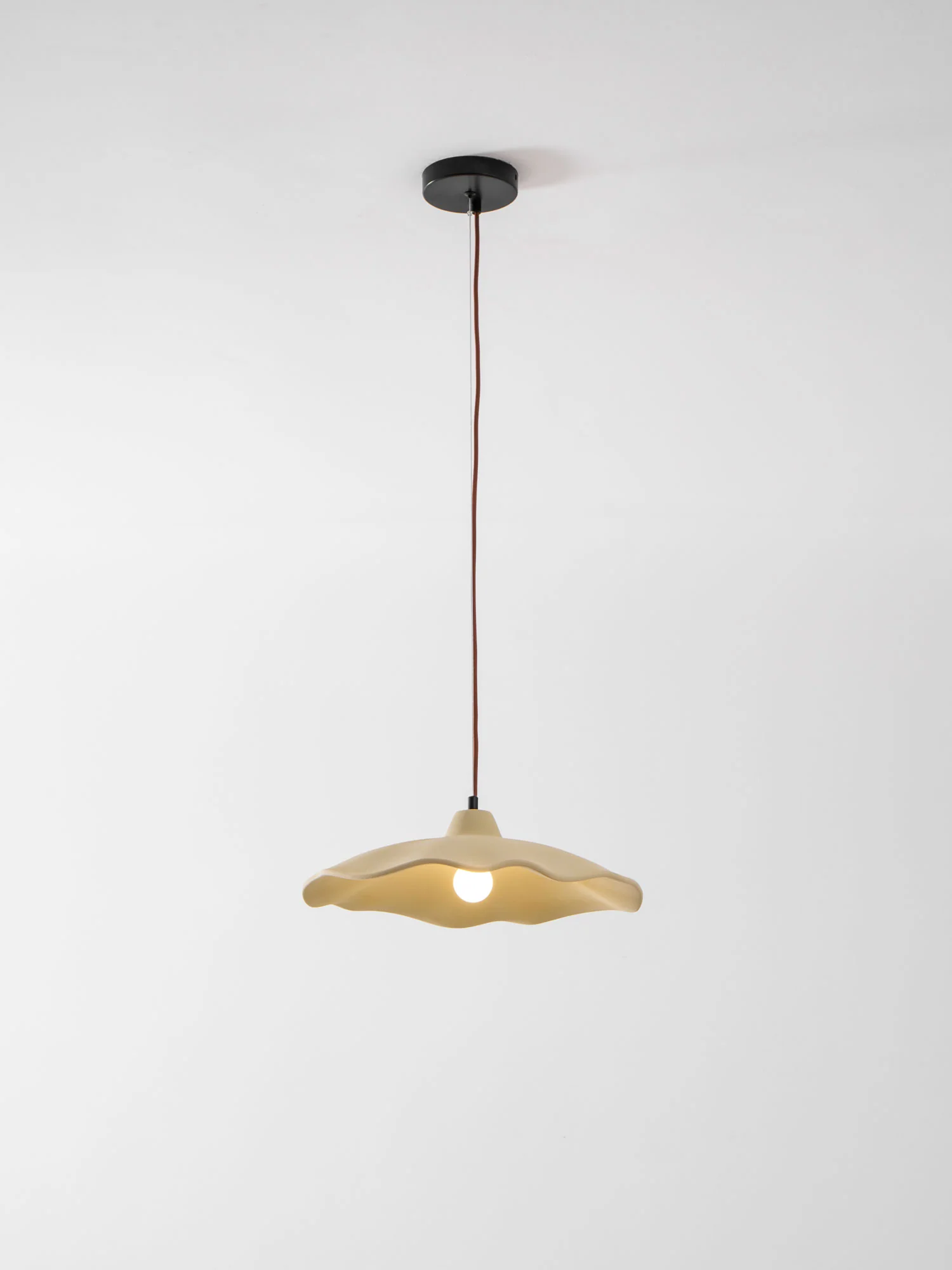 Concrete Petal Pendant Light - Image 15