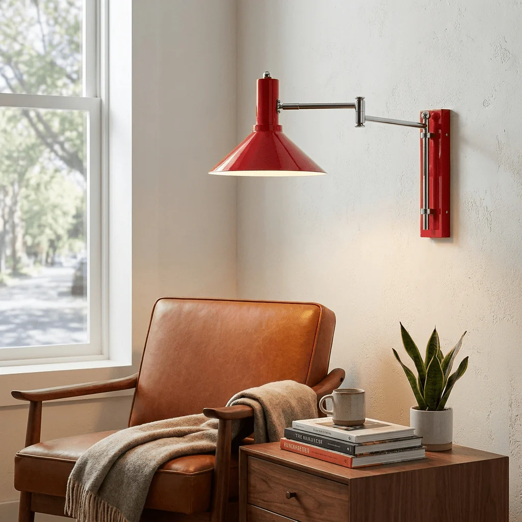 Cone Swing Arm Wall Sconce - Image 2
