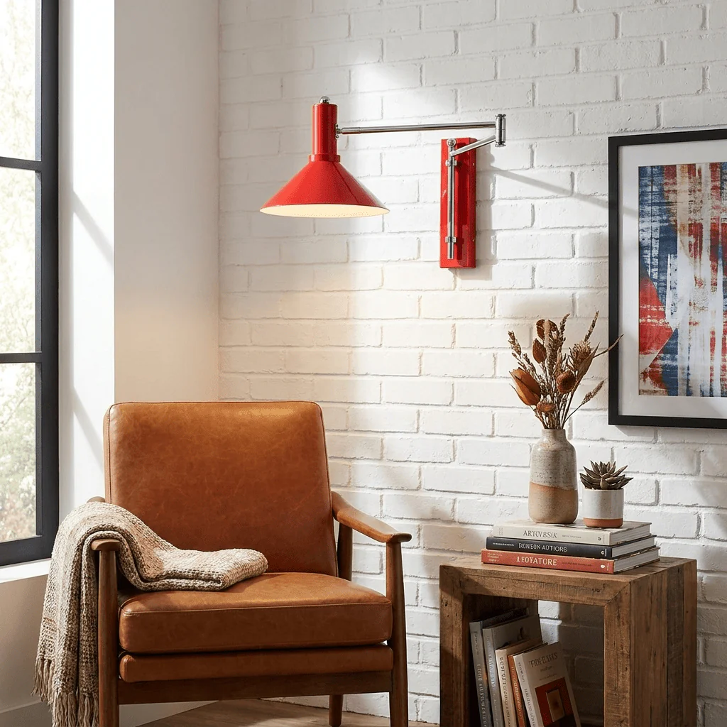 Cone Swing Arm Wall Sconce - Image 3